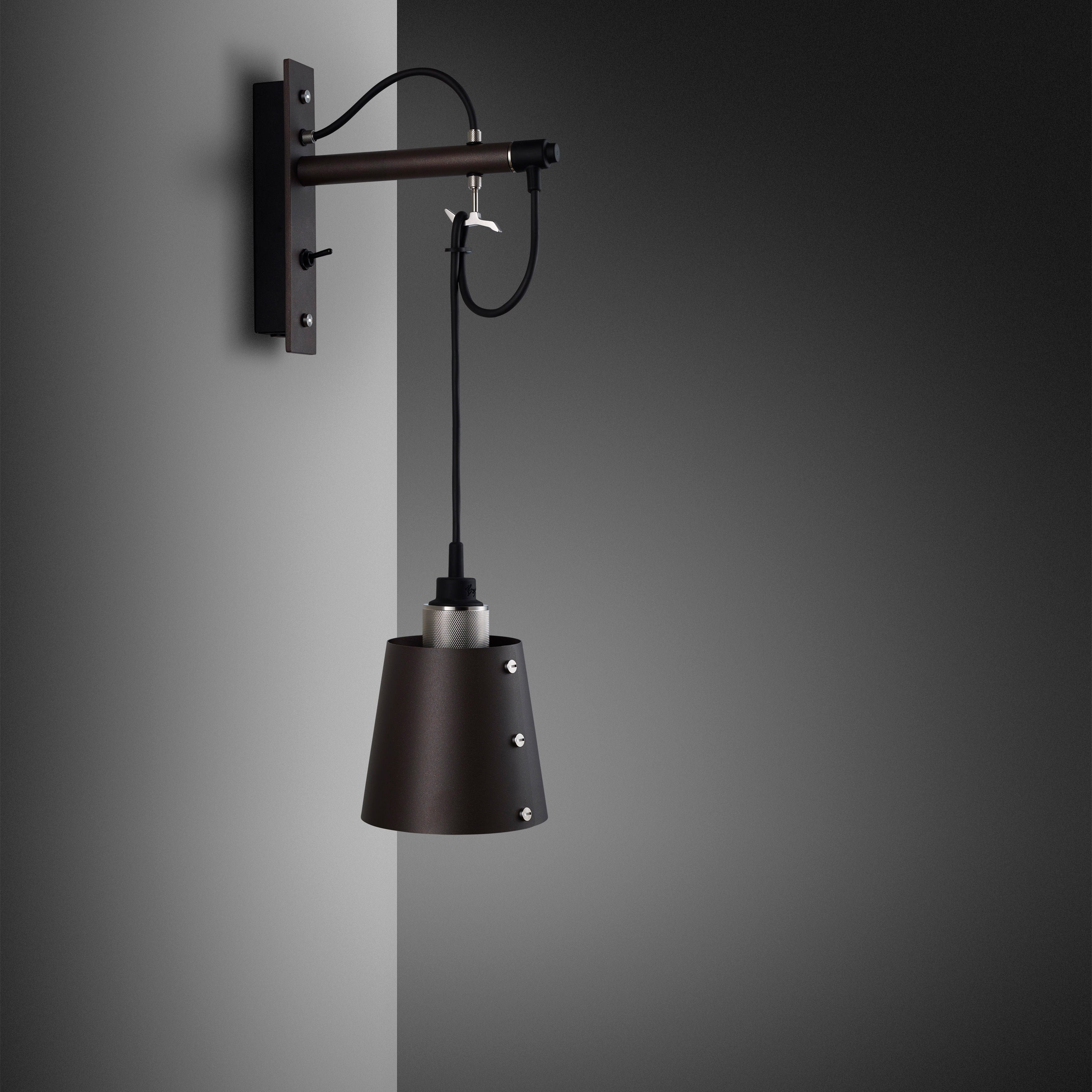 Buster and Punch HOOKED WALL / SMALL / GRAPHITE / STEEL - No.42 Interiors