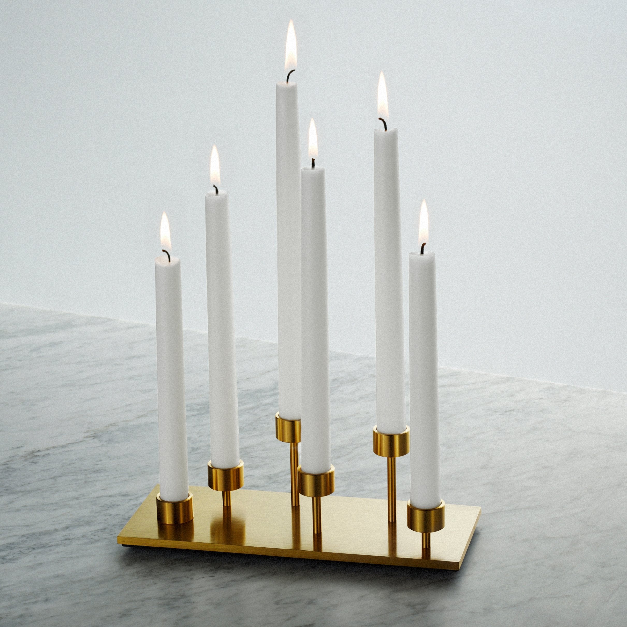 Buster and Punch MACHINED / CANDELABRA / BRASS