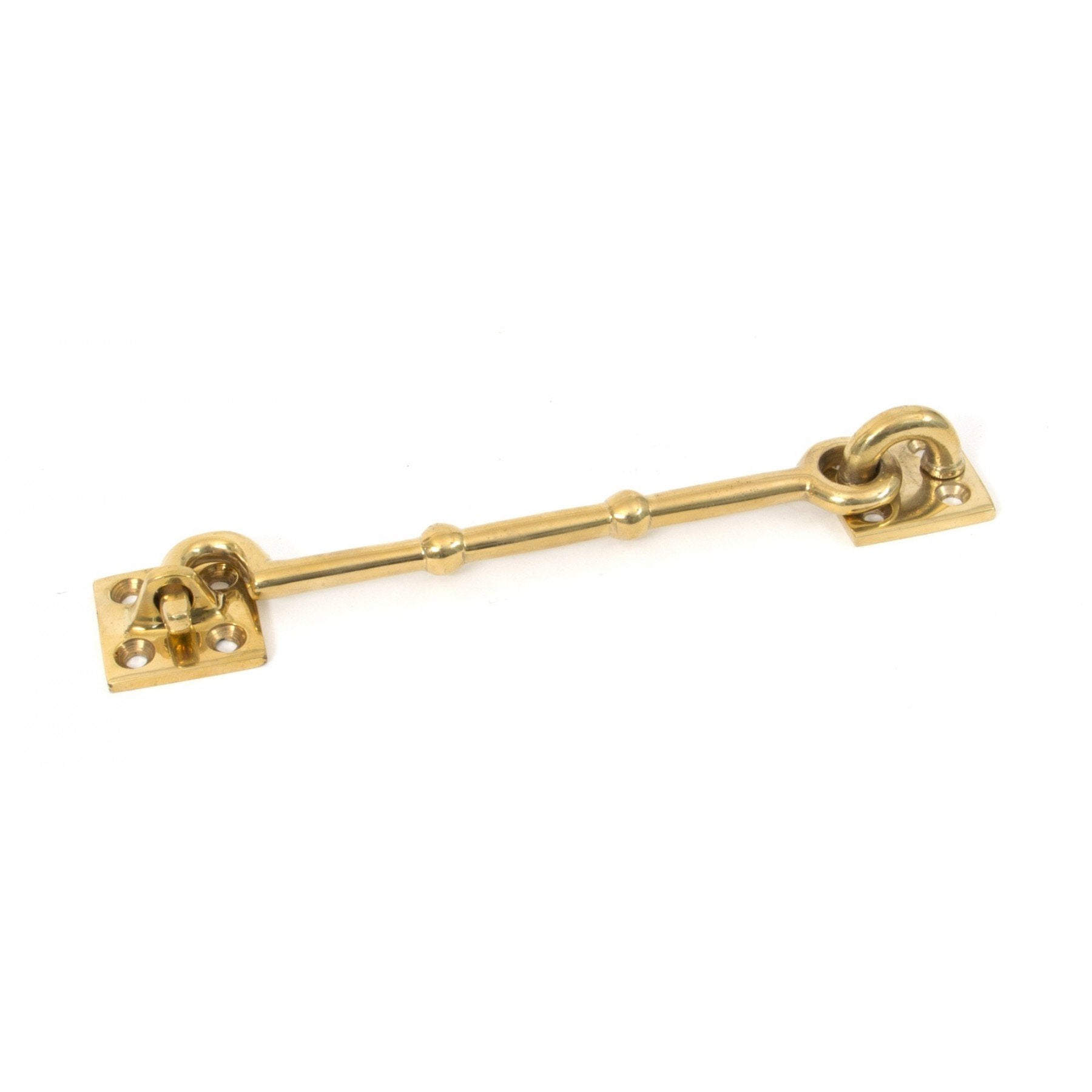 From the Anvil Polished Brass 6'' Cabin Hook - No.42 Interiors