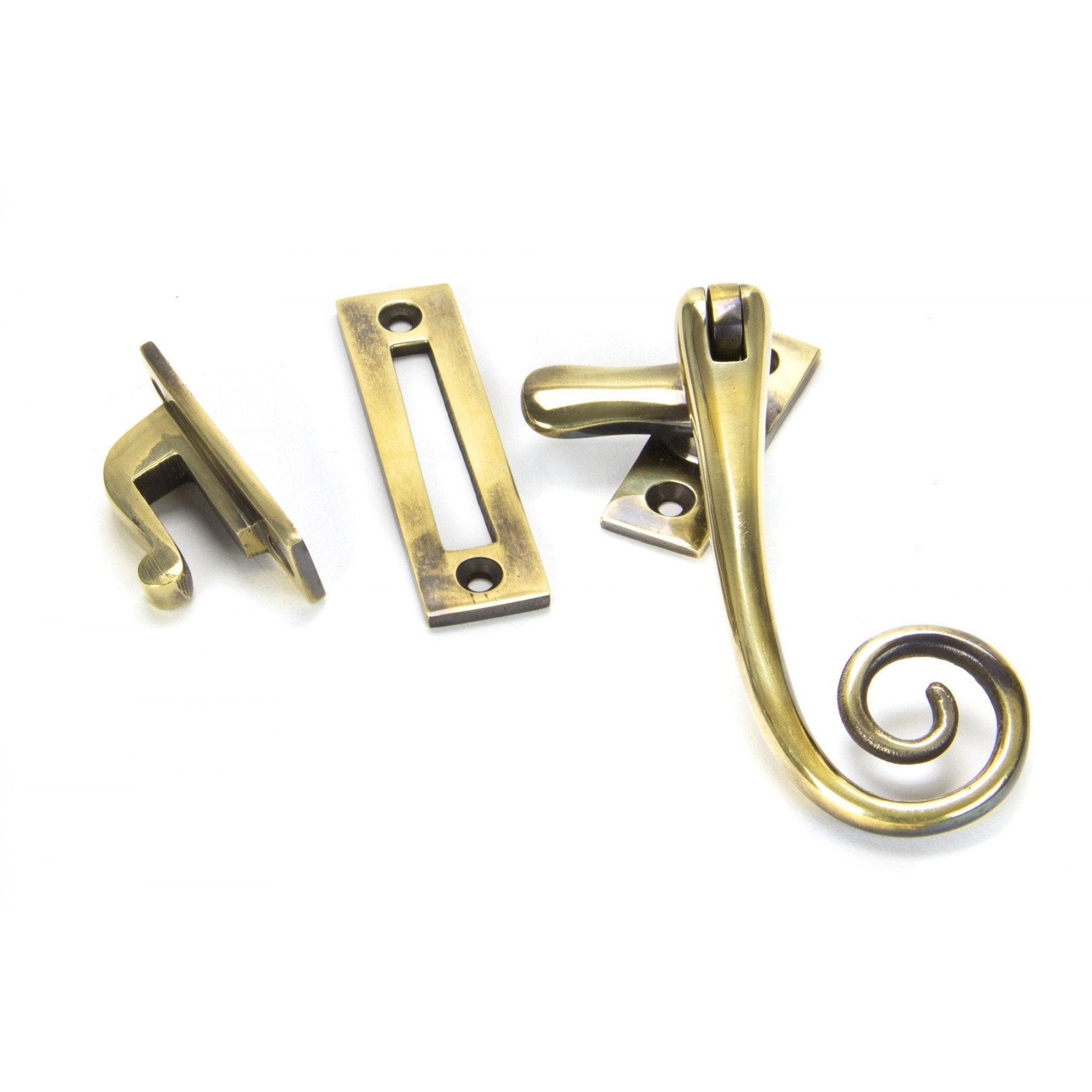 From the Anvil Aged Brass Monkeytail Fastener - No.42 Interiors