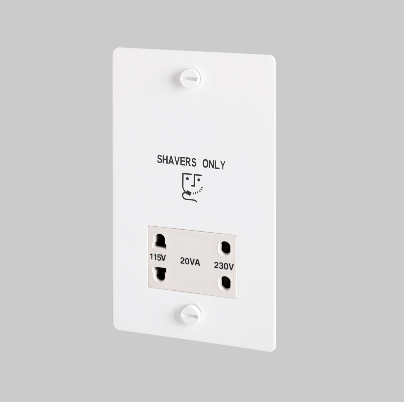 Buster and Punch SHAVER SOCKET / WHITE