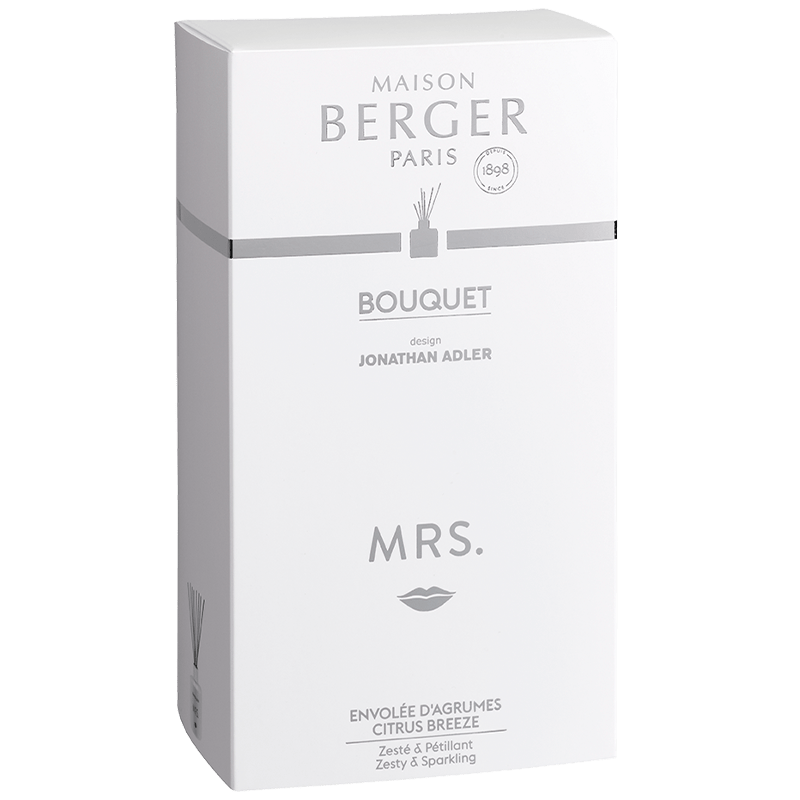 Maison Berger Citrus Breeze Mrs. Scented Bouquet - White