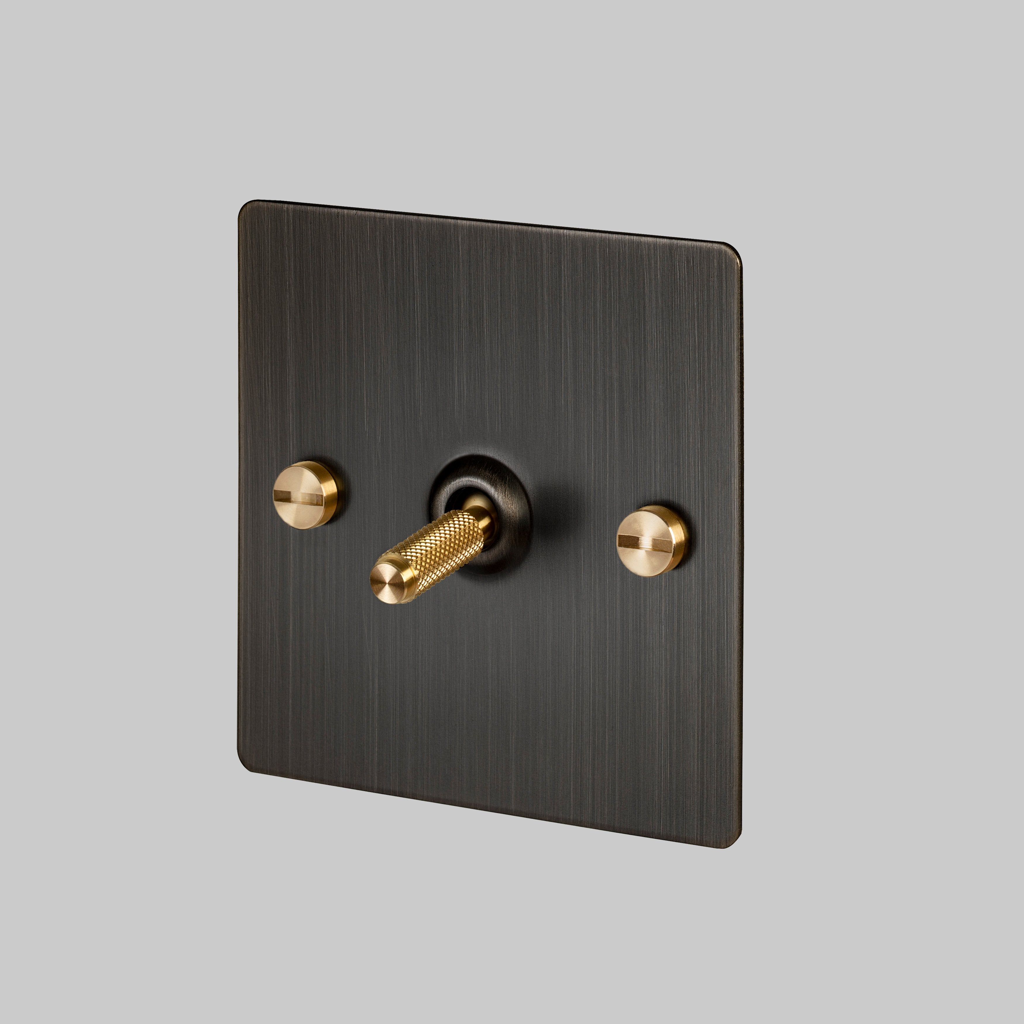 Buster and Punch 1G TOGGLE SWITCH / SMOKED BRONZE / BRASS - No.42 Interiors