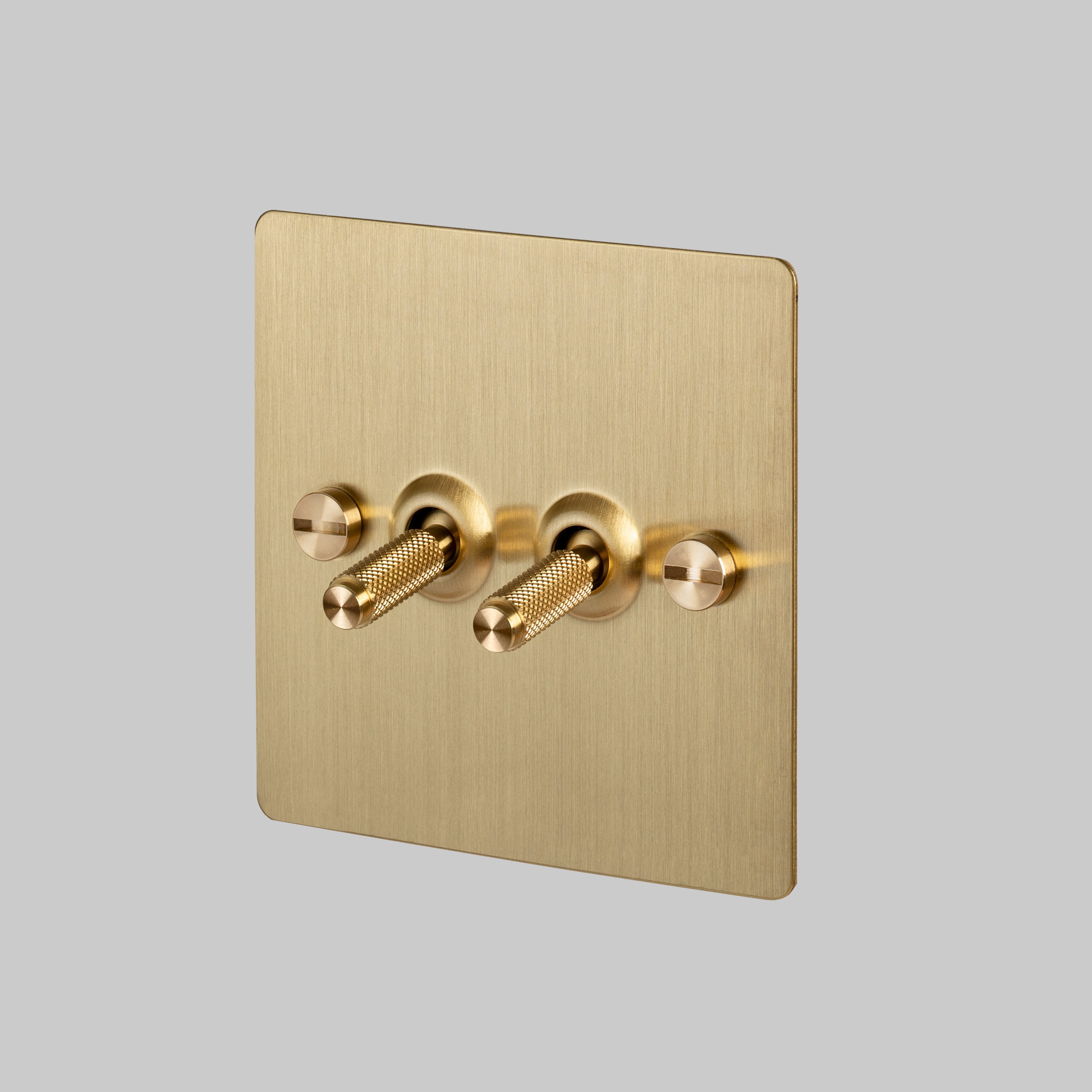 Buster and Punch 2G TOGGLE SWITCH / BRASS - No.42 Interiors