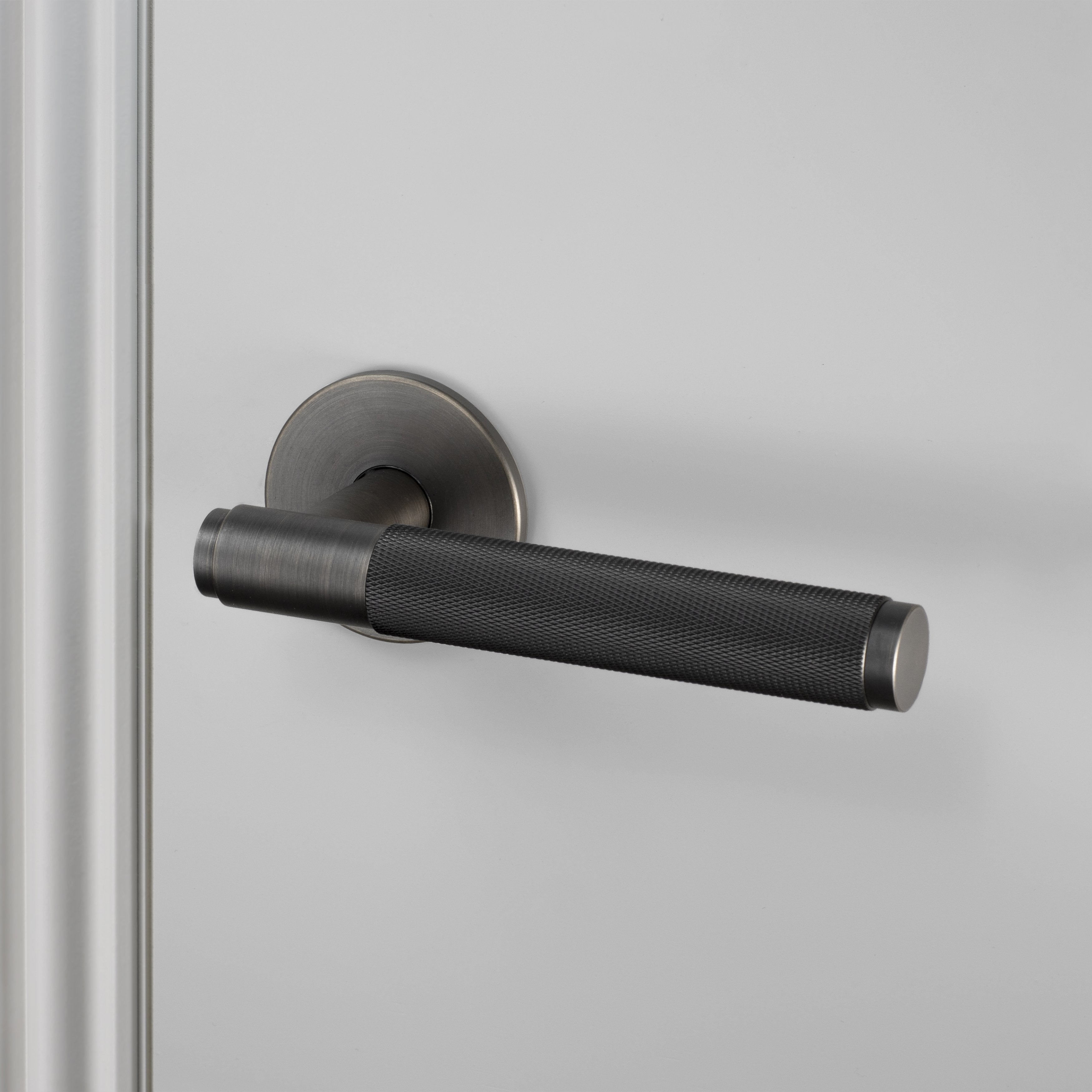 Buster and Punch DOOR LEVER HANDLE / SMOKED BRONZE - UNSPRUNG - 30MM - No.42 Interiors