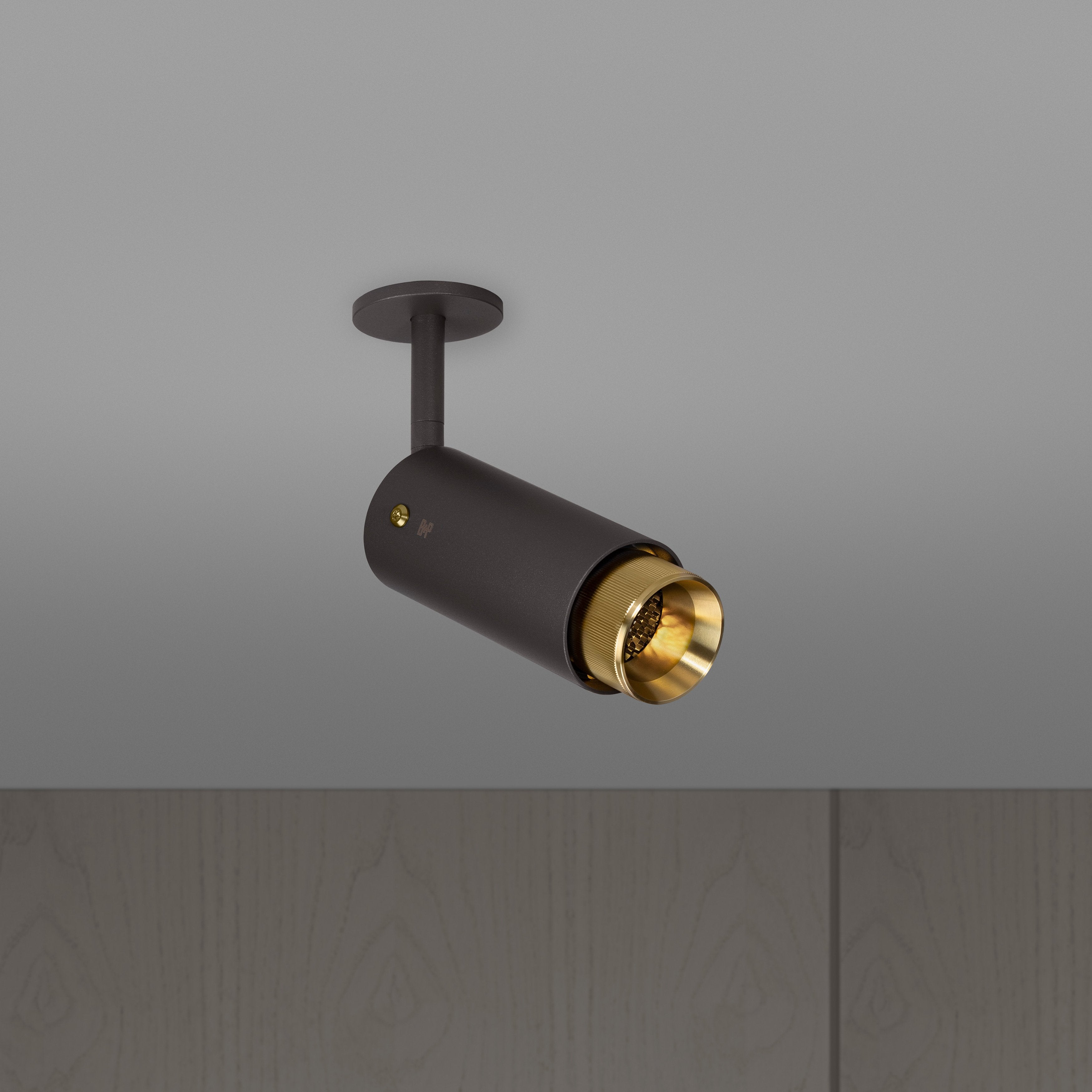 Buster and Punch EXHAUST SPOT / GRAPHITE / BRASS - No.42 Interiors