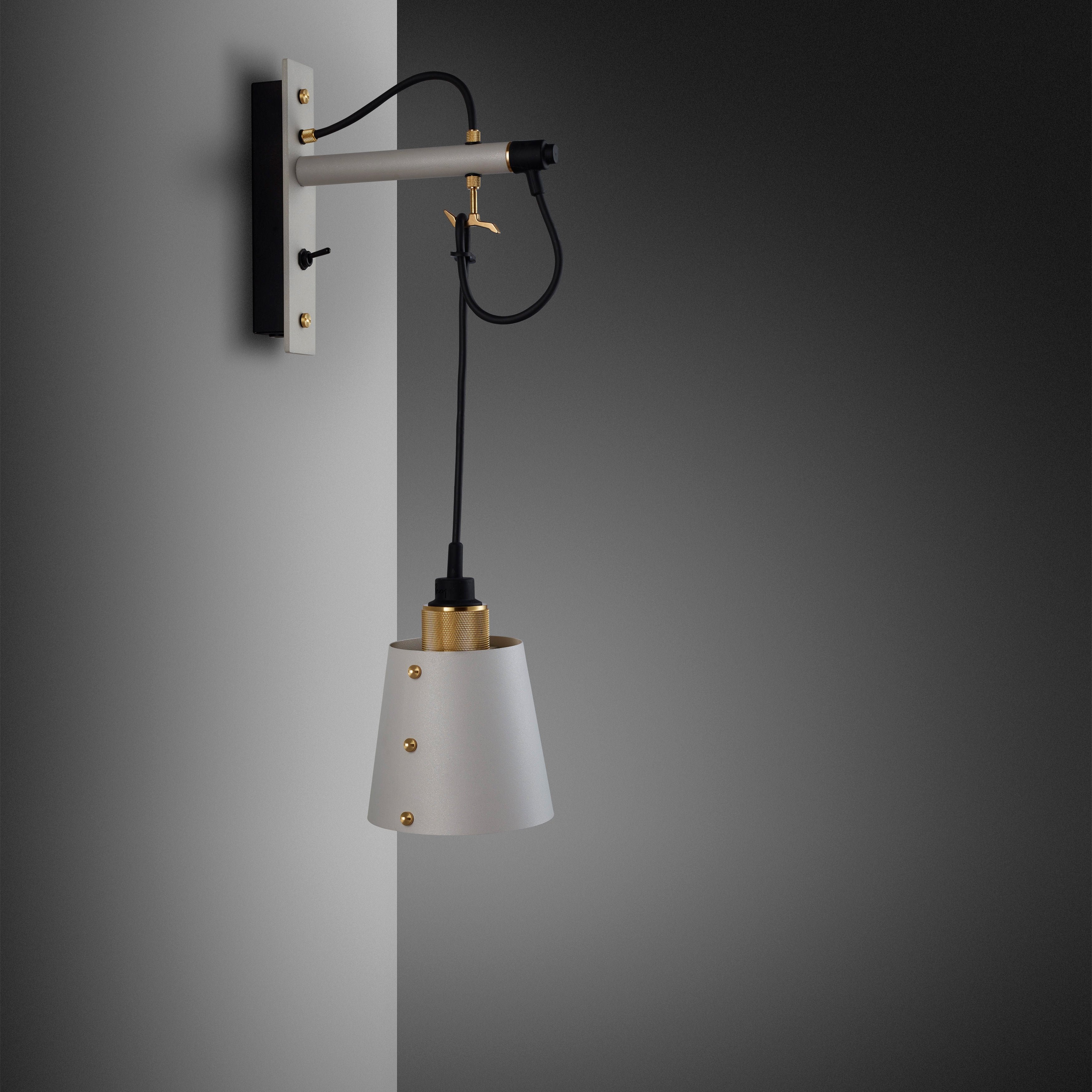Buster and Punch HOOKED WALL / SMALL / STONE / BRASS - No.42 Interiors