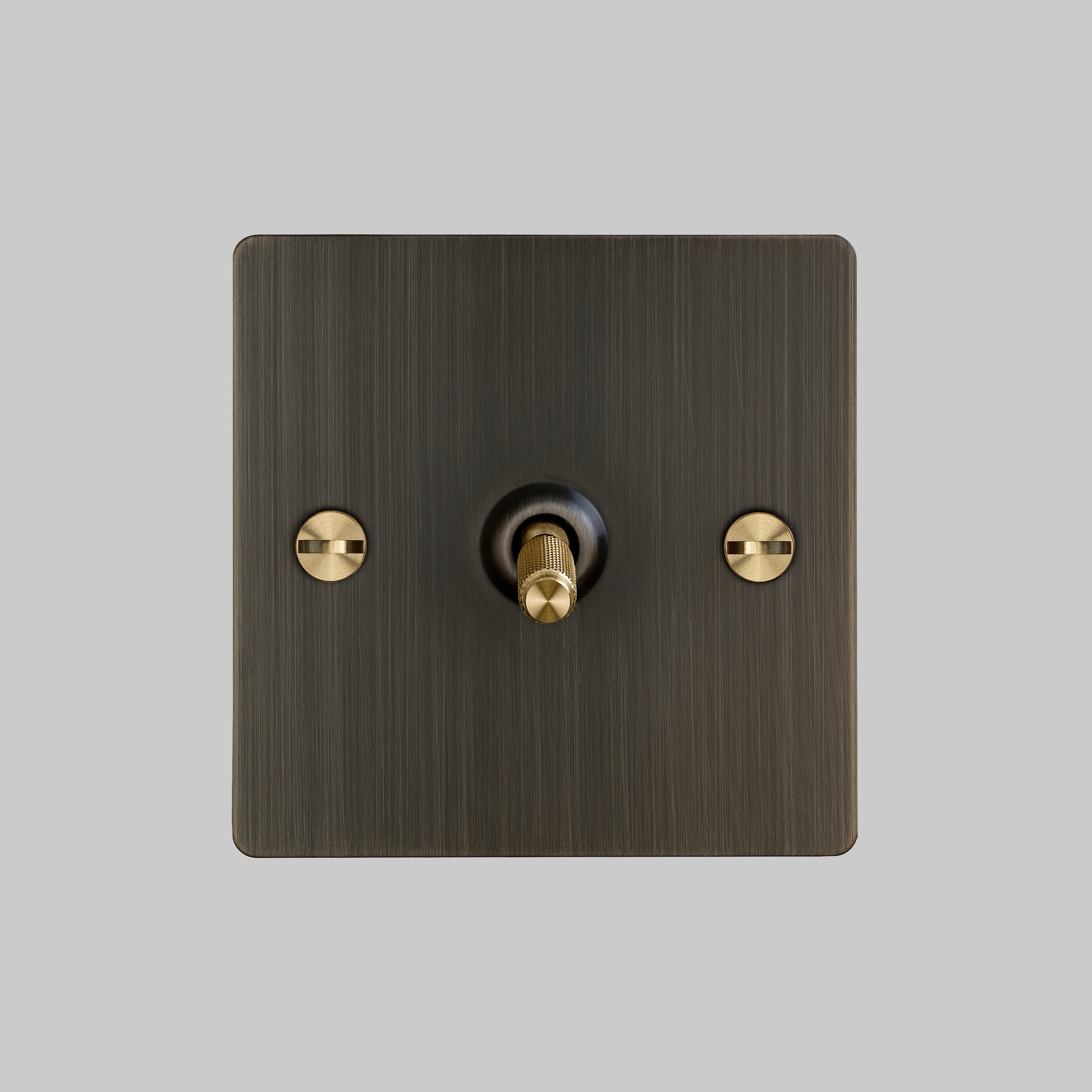 Buster and Punch 1G INTERMEDIATE TOGGLE SWITCH / SMOKED BRONZE / BRASS