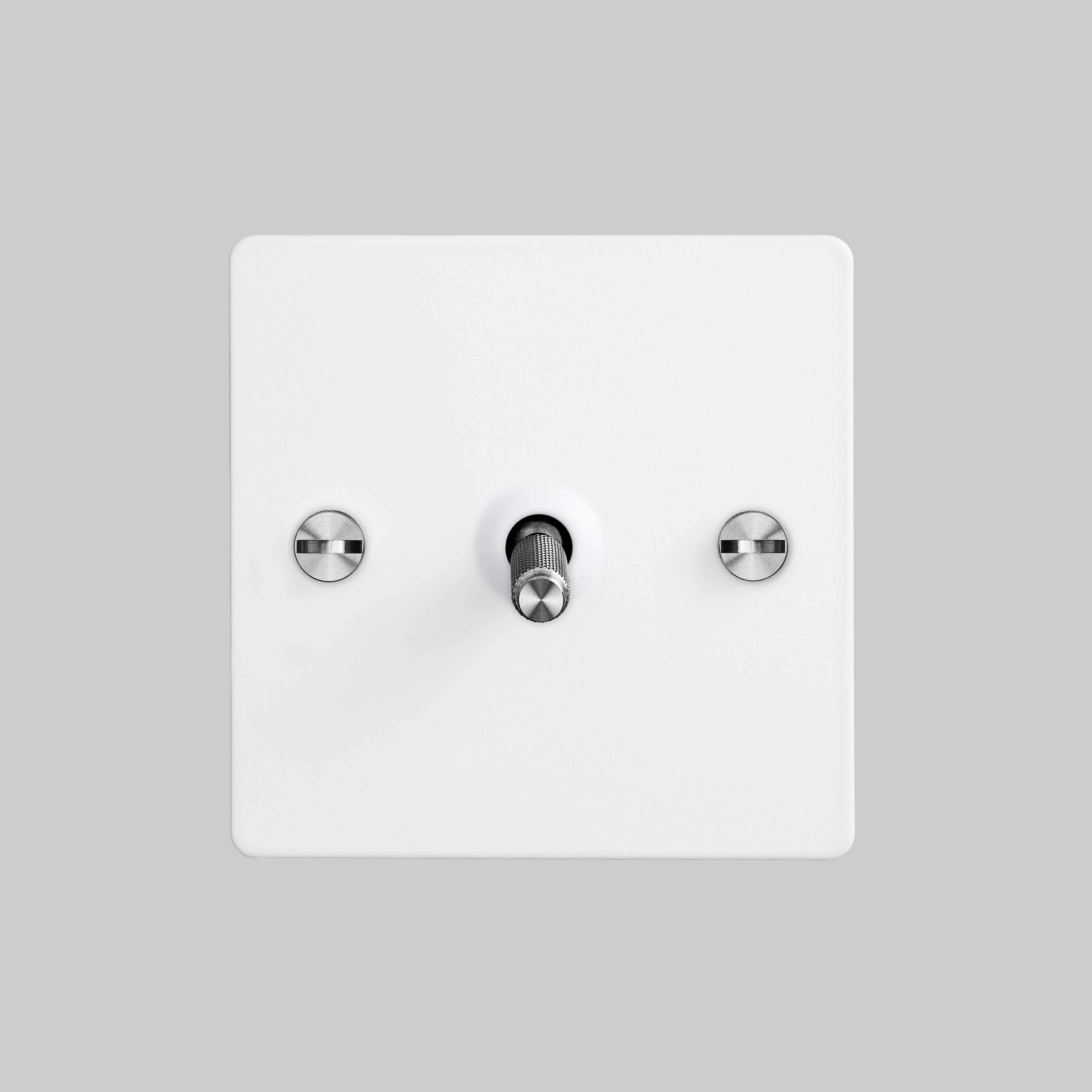 Buster and Punch 1G TOGGLE SWITCH / WHITE / STEEL