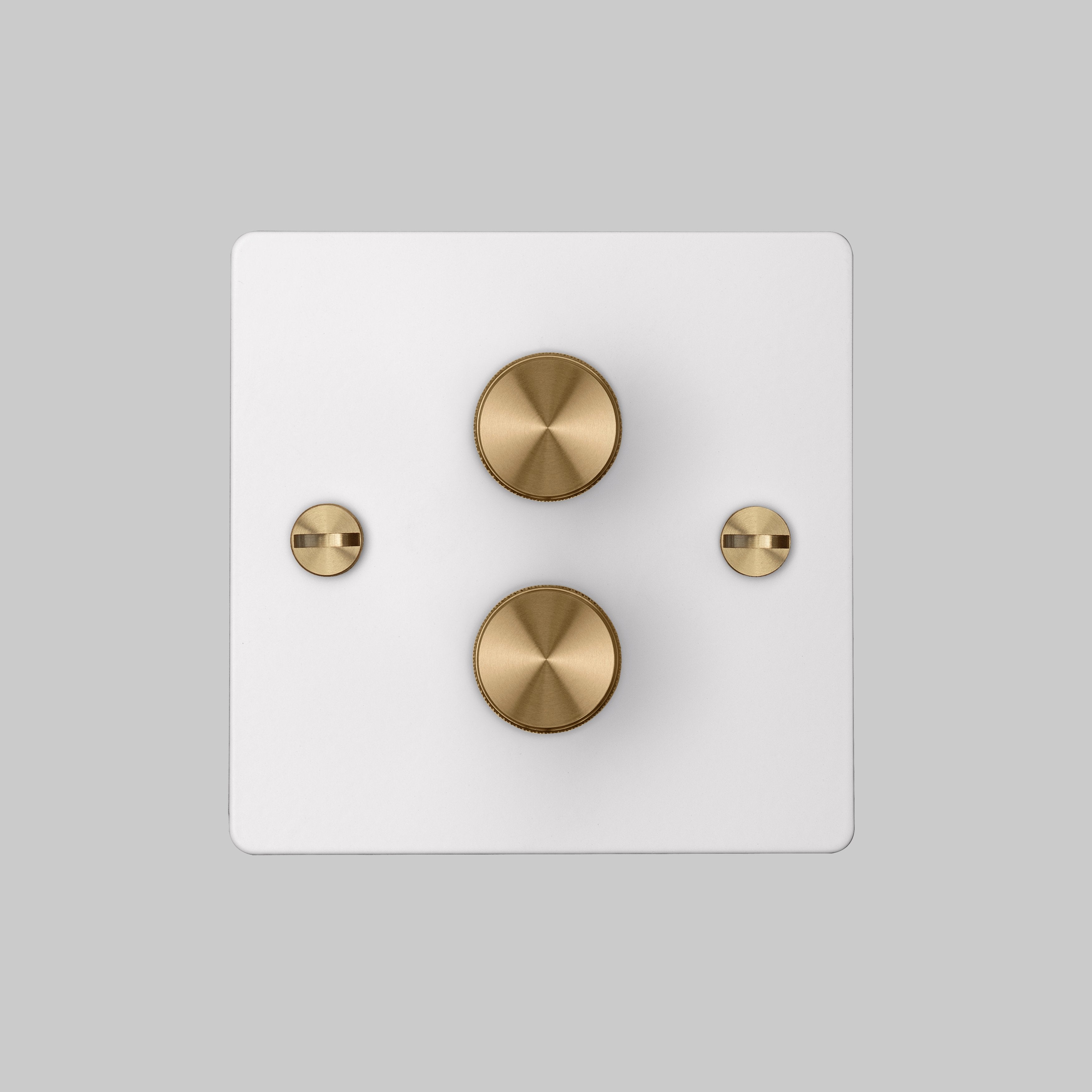 Buster and Punch 2G DIMMER / WHITE / BRASS