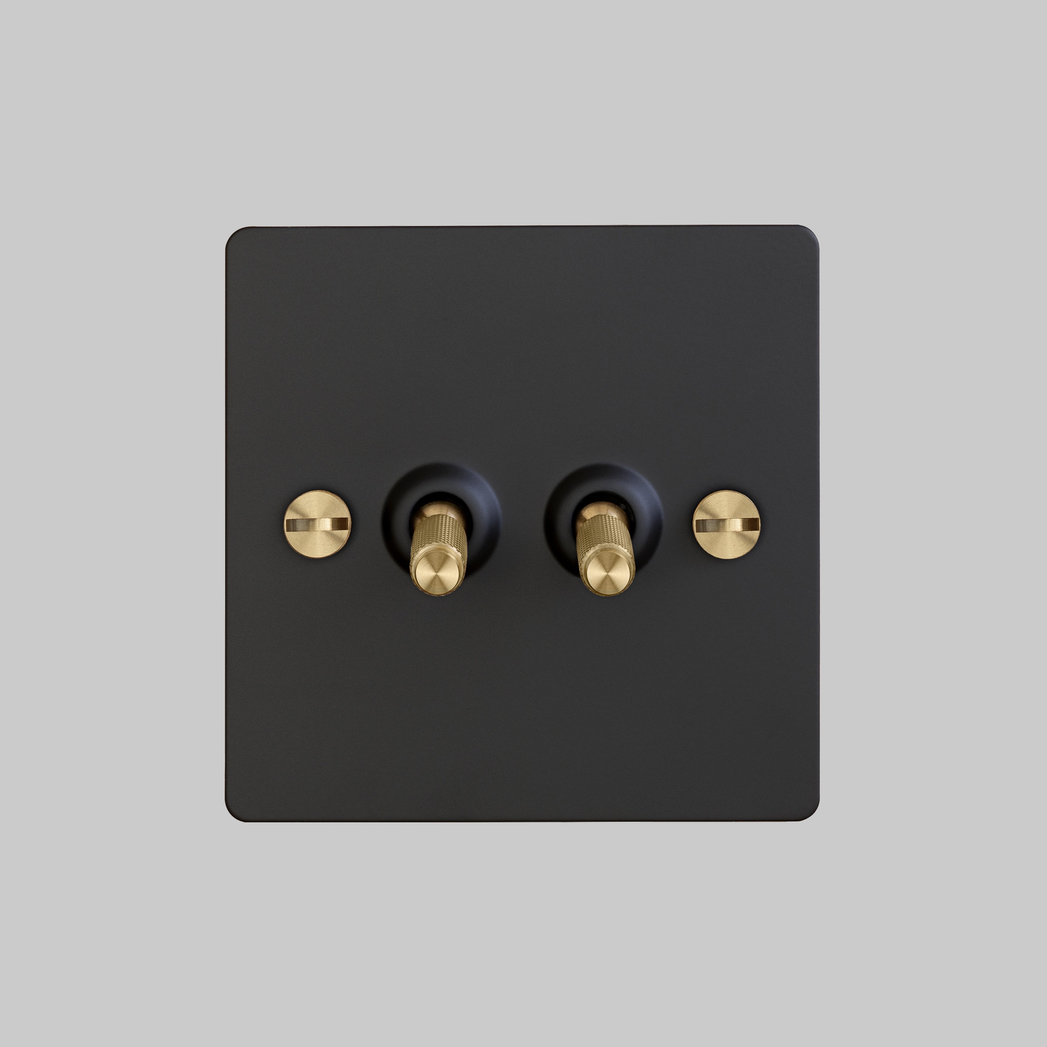 Buster and Punch 2G TOGGLE SWITCH / BLACK / BRASS
