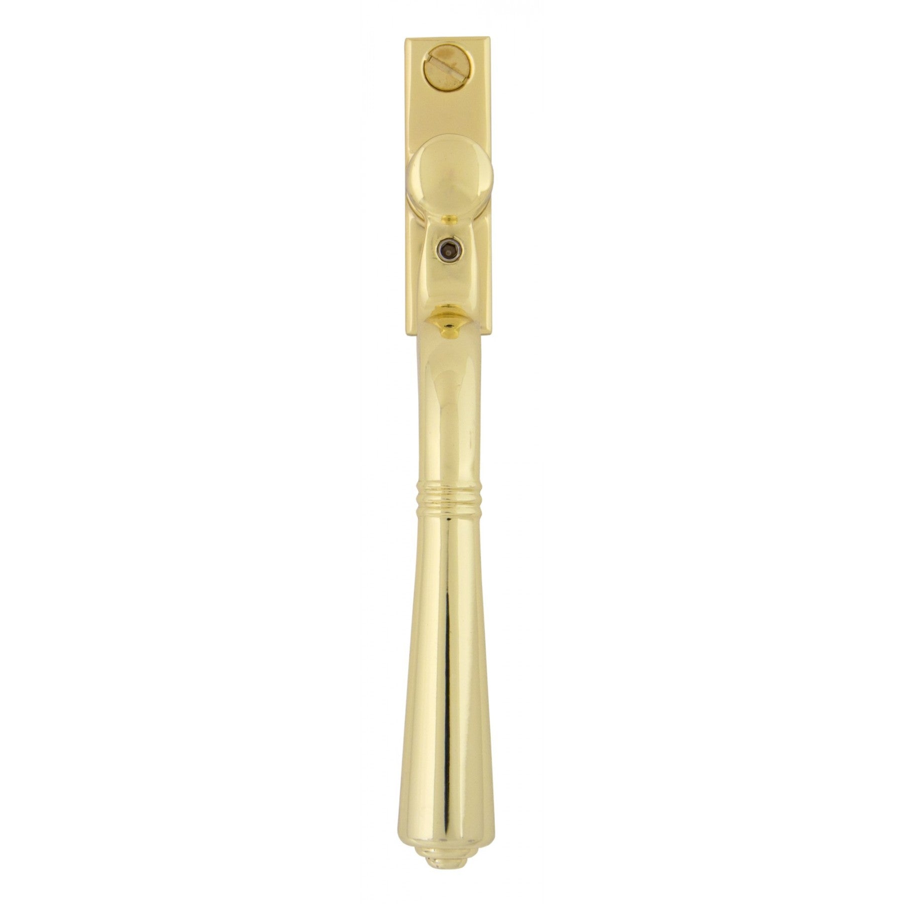 From the Anvil Electro Brass Teardrop Espag. Window Handle