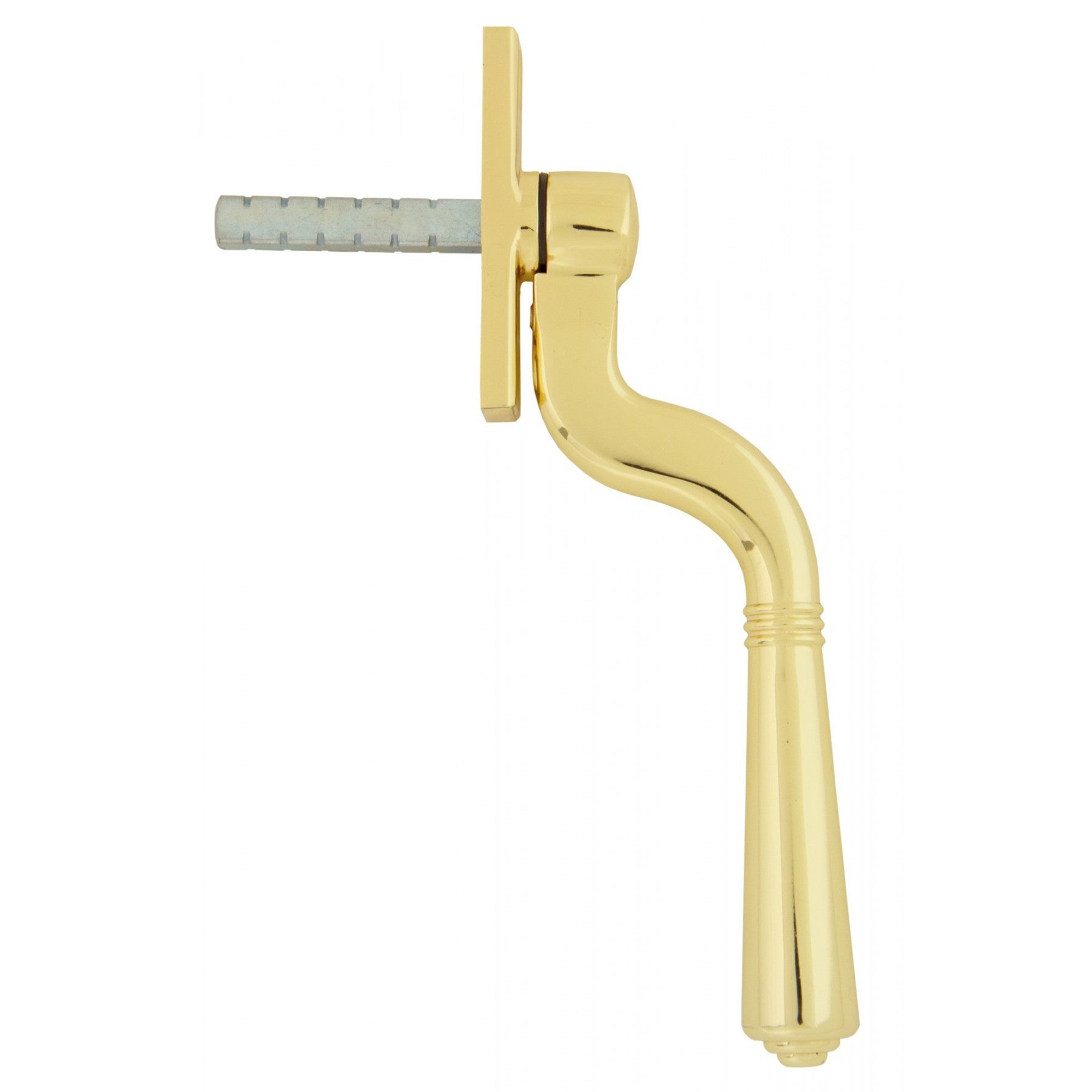 From the Anvil Electro Brass Teardrop Espag. Window Handle