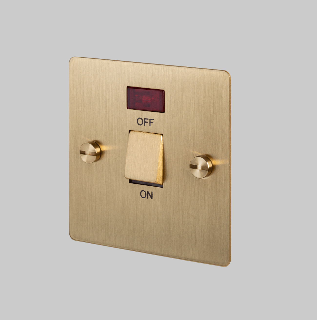 Buster and Punch 20A DP SWITCH / BRASS