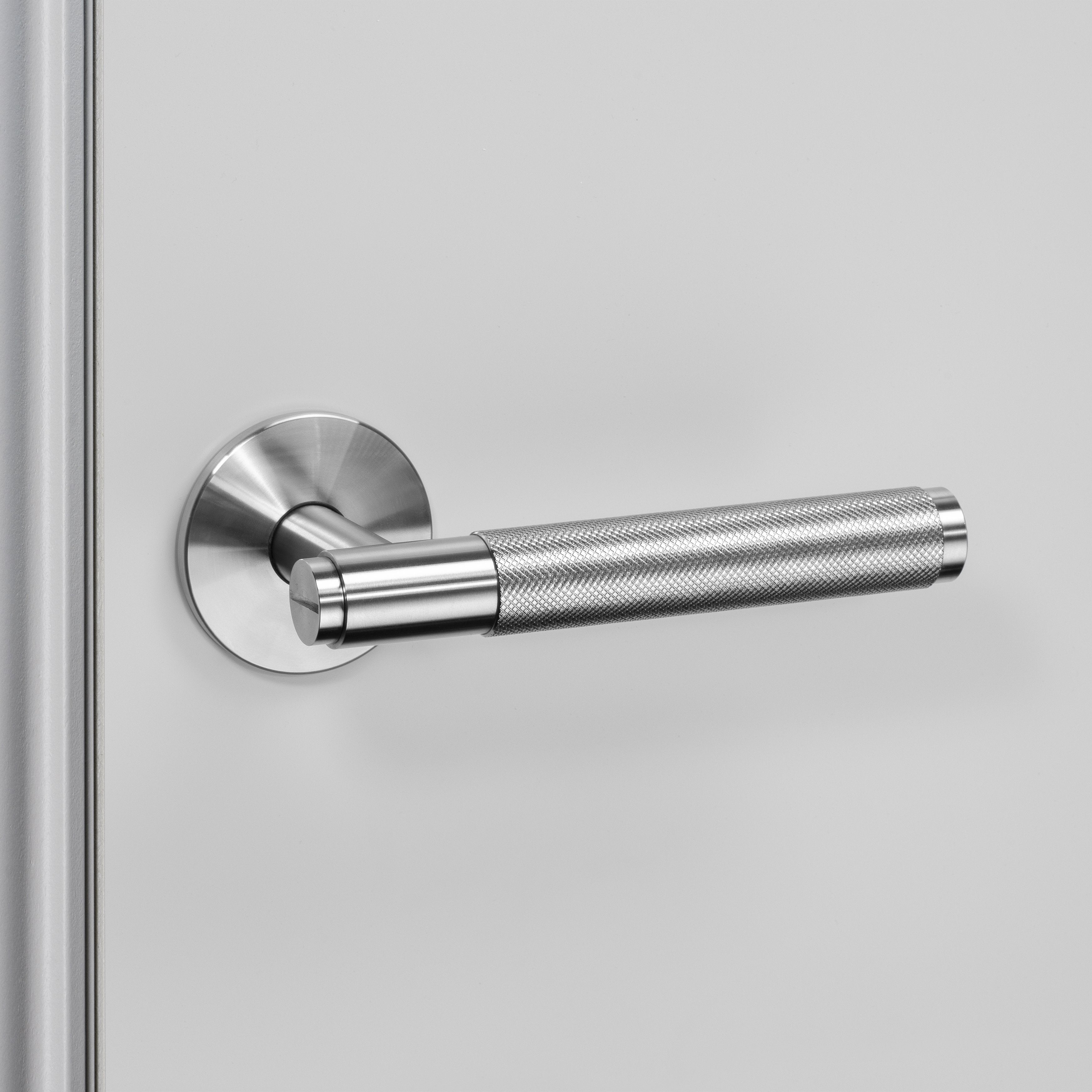 Buster and Punch DOOR LEVER HANDLE / STEEL - UNSPRUNG - 38MM