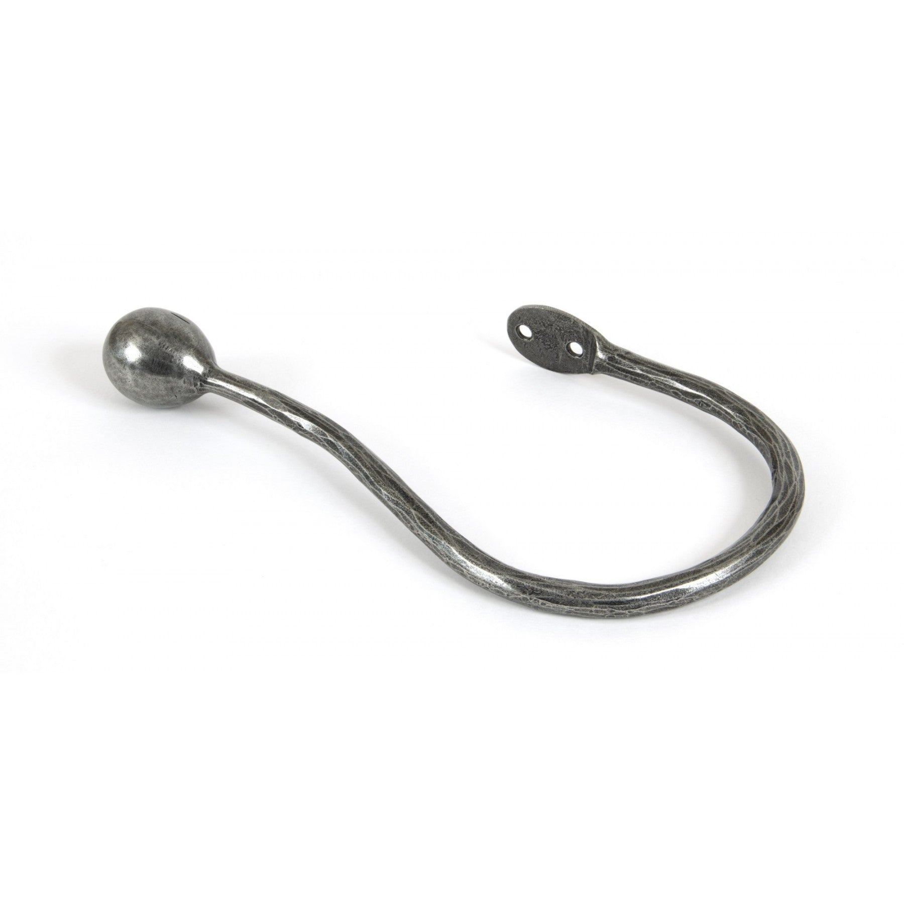 From the Anvil Curtain Tie Back - Pewter Patina
