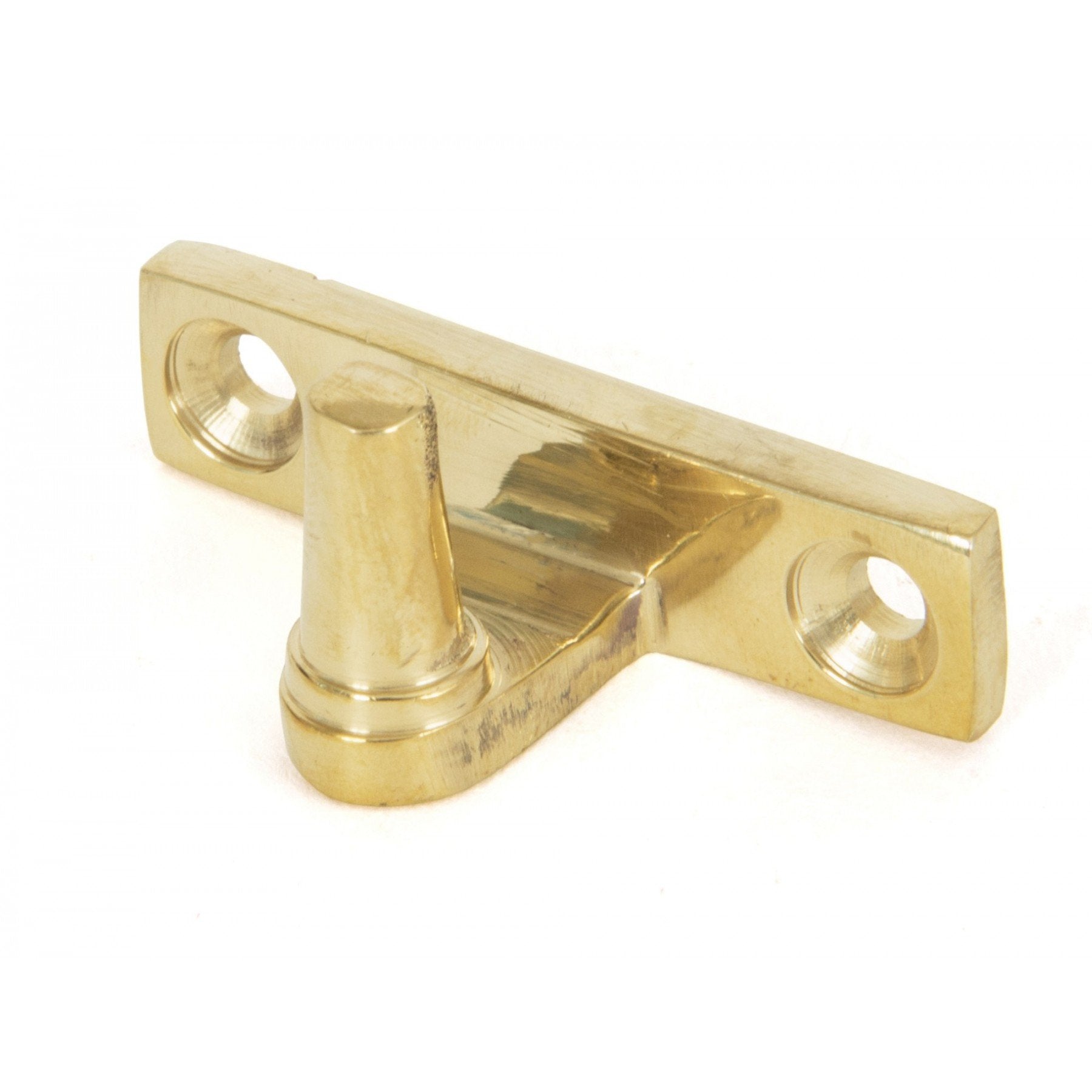 From the Anvil Polished Brass Cranked Stay Pin
