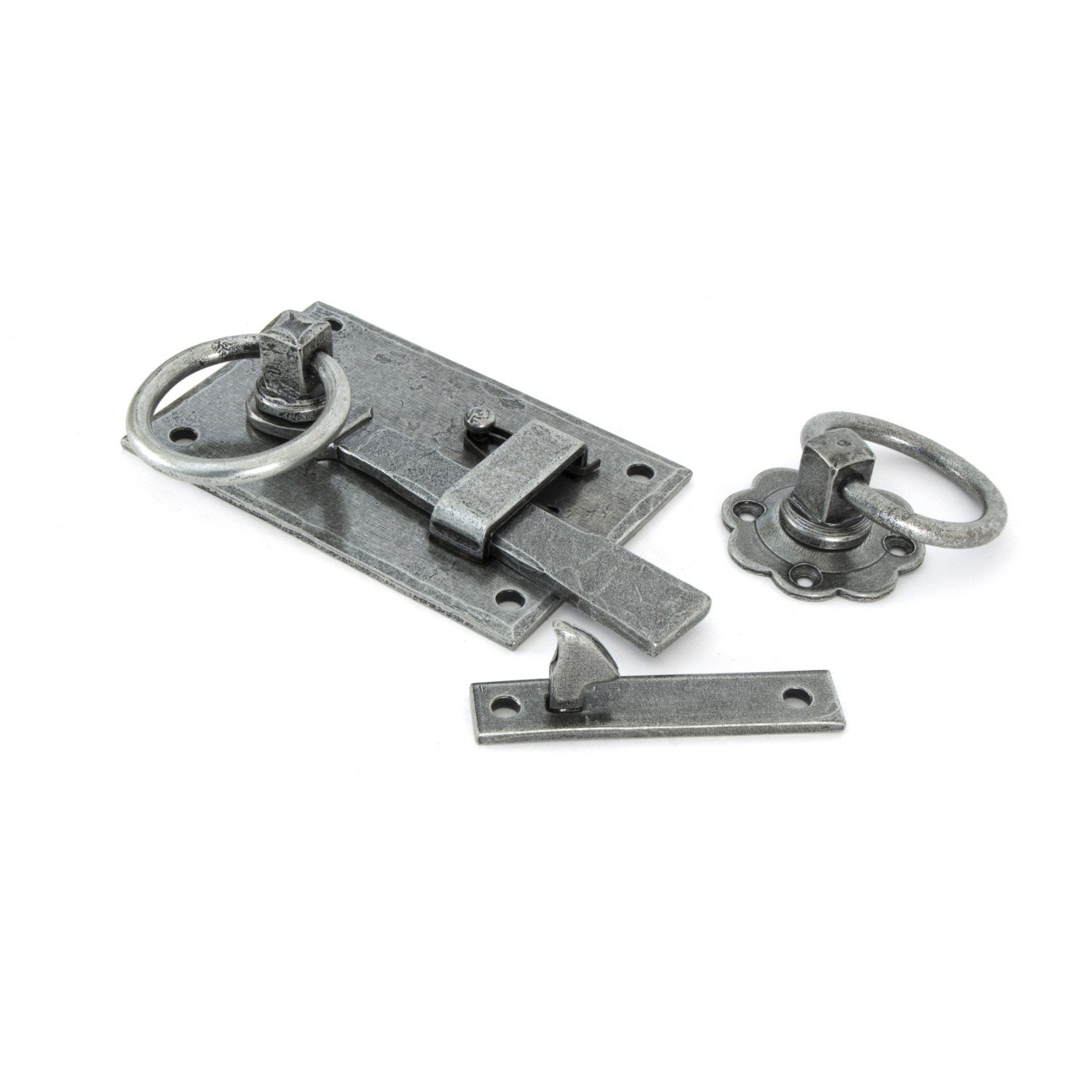 From the Anvil Pewter Cottage Latch - LH