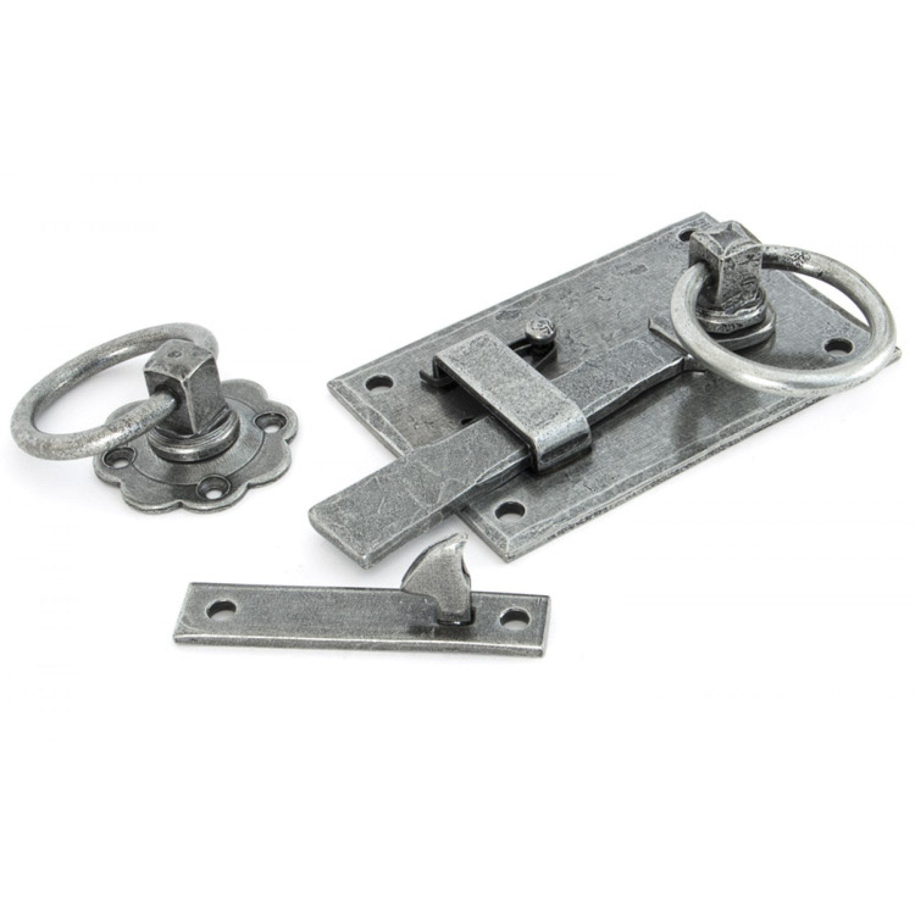 From the Anvil Pewter Cottage Latch - RH
