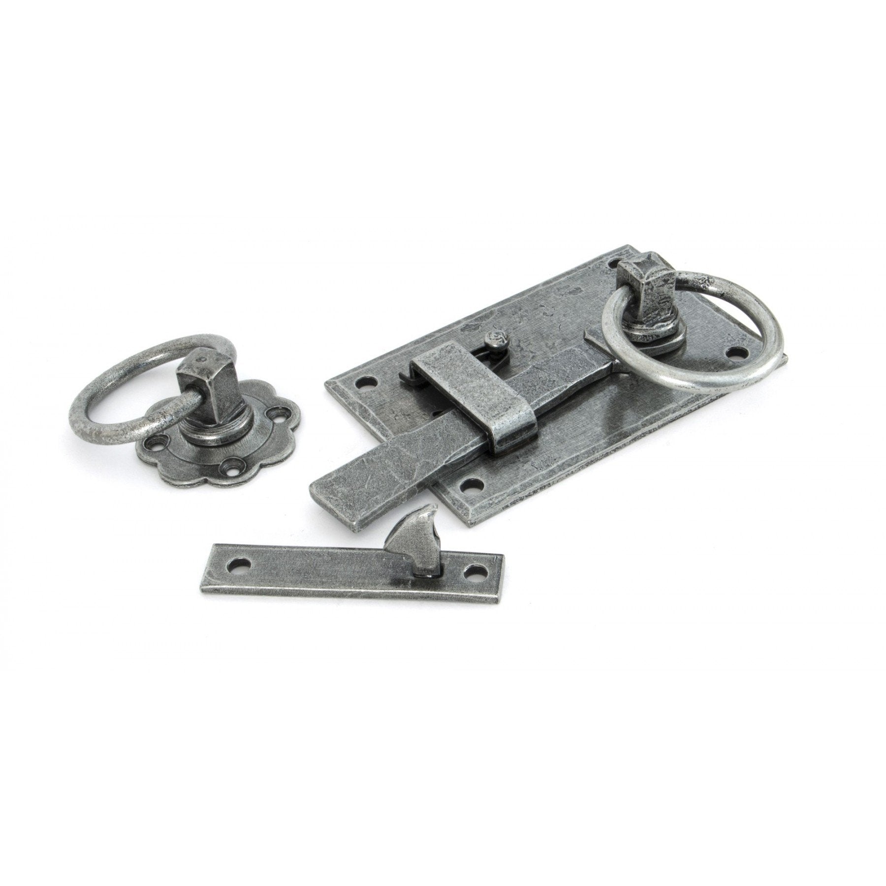 From the Anvil Pewter Cottage Latch - RH