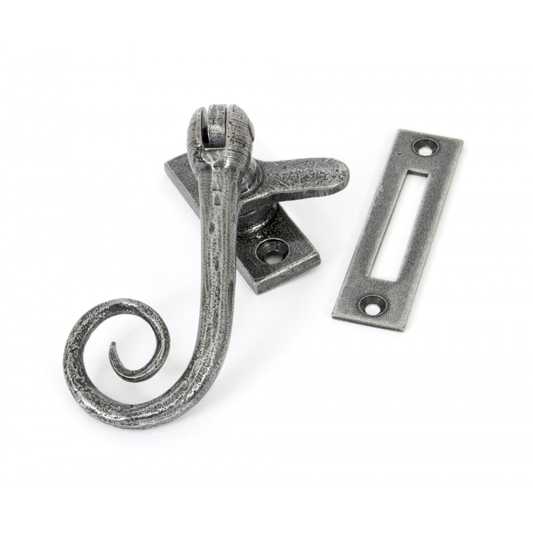 From the Anvil Pewter Monkeytail Fastener