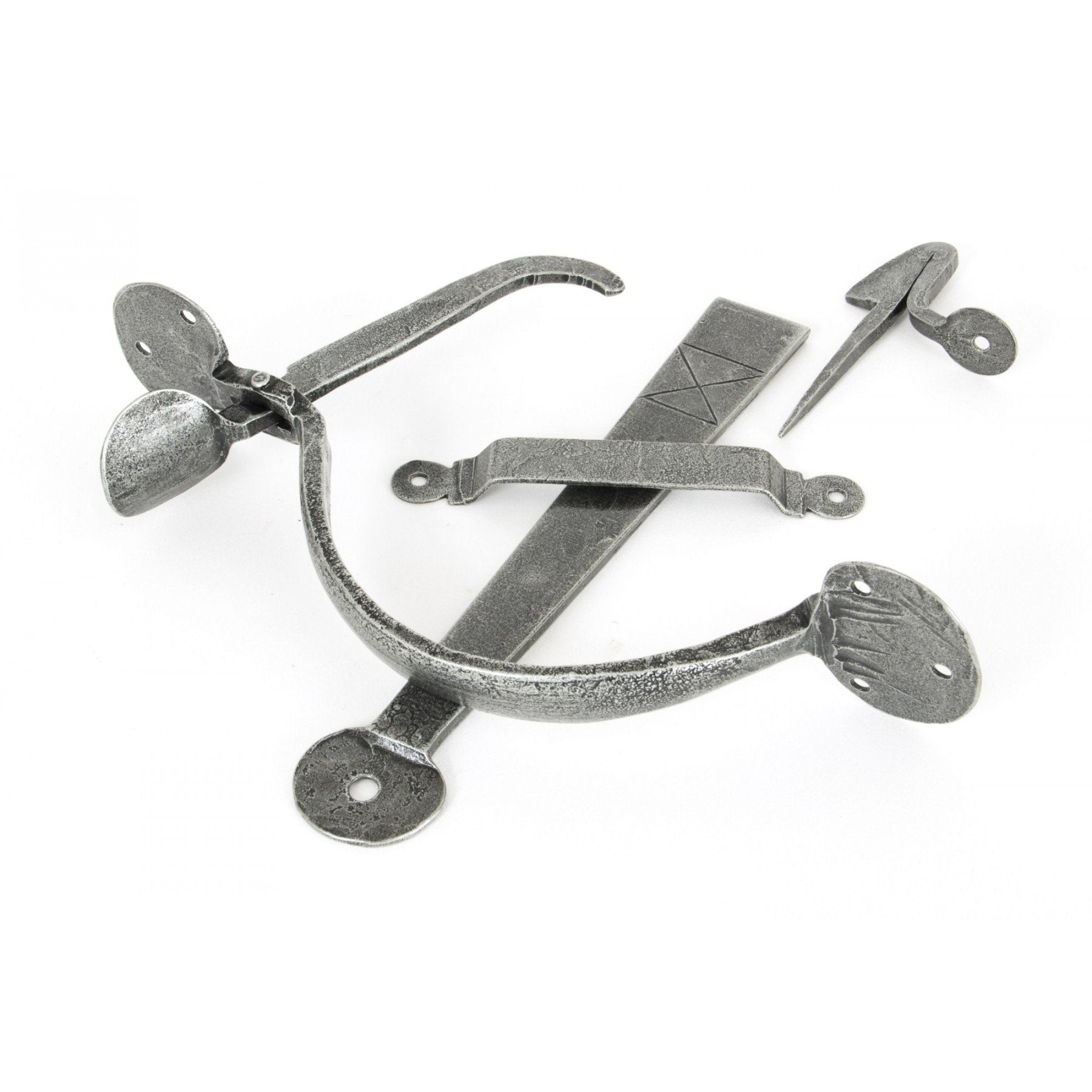 Pewter Heavy Bean Thumblatch - No.42 Interiors