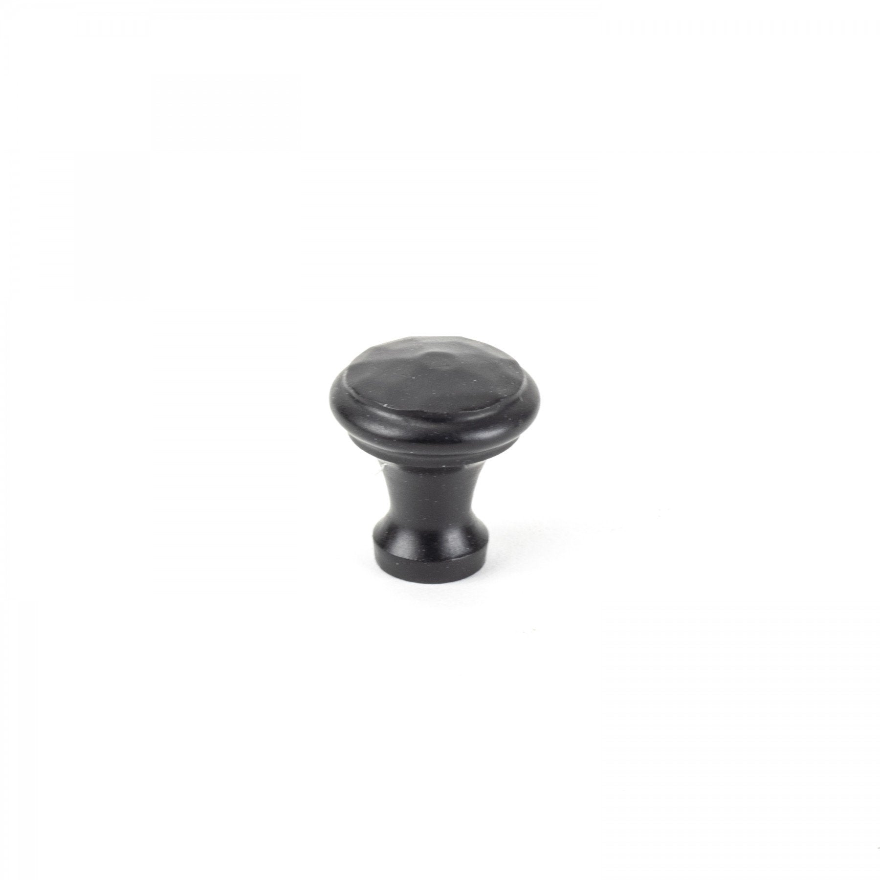 From the Anvil Black Beaten Cupboard Knob - Small