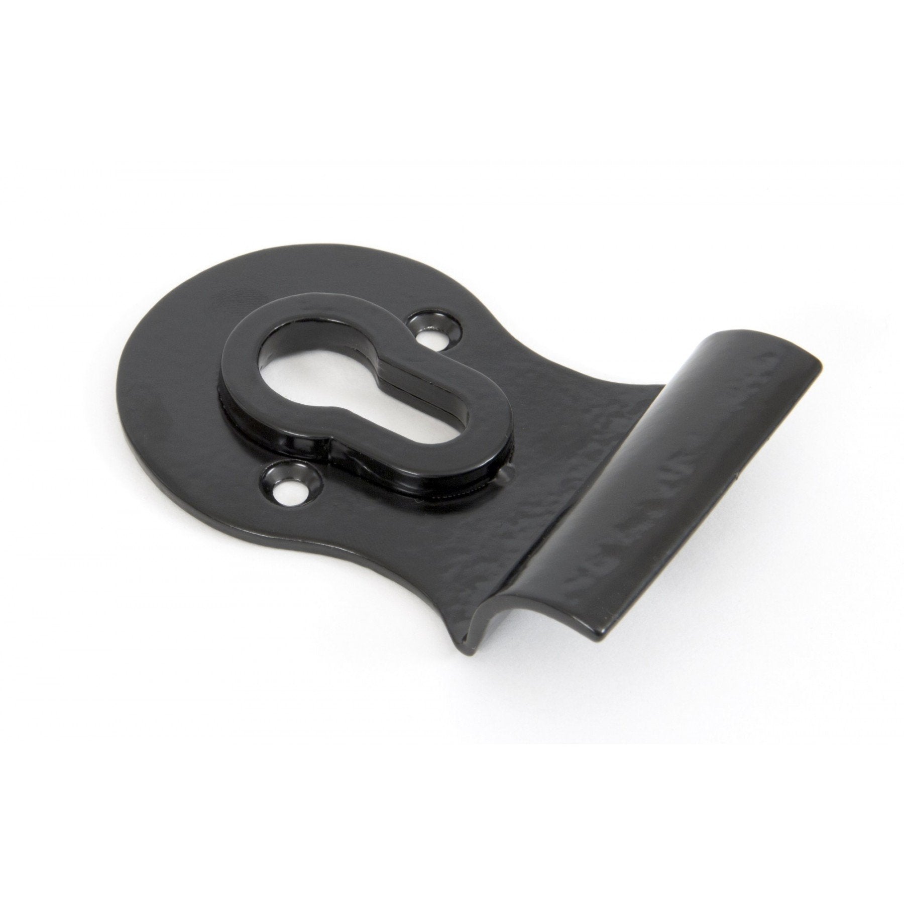 From the Anvil Black Euro Door Pull
