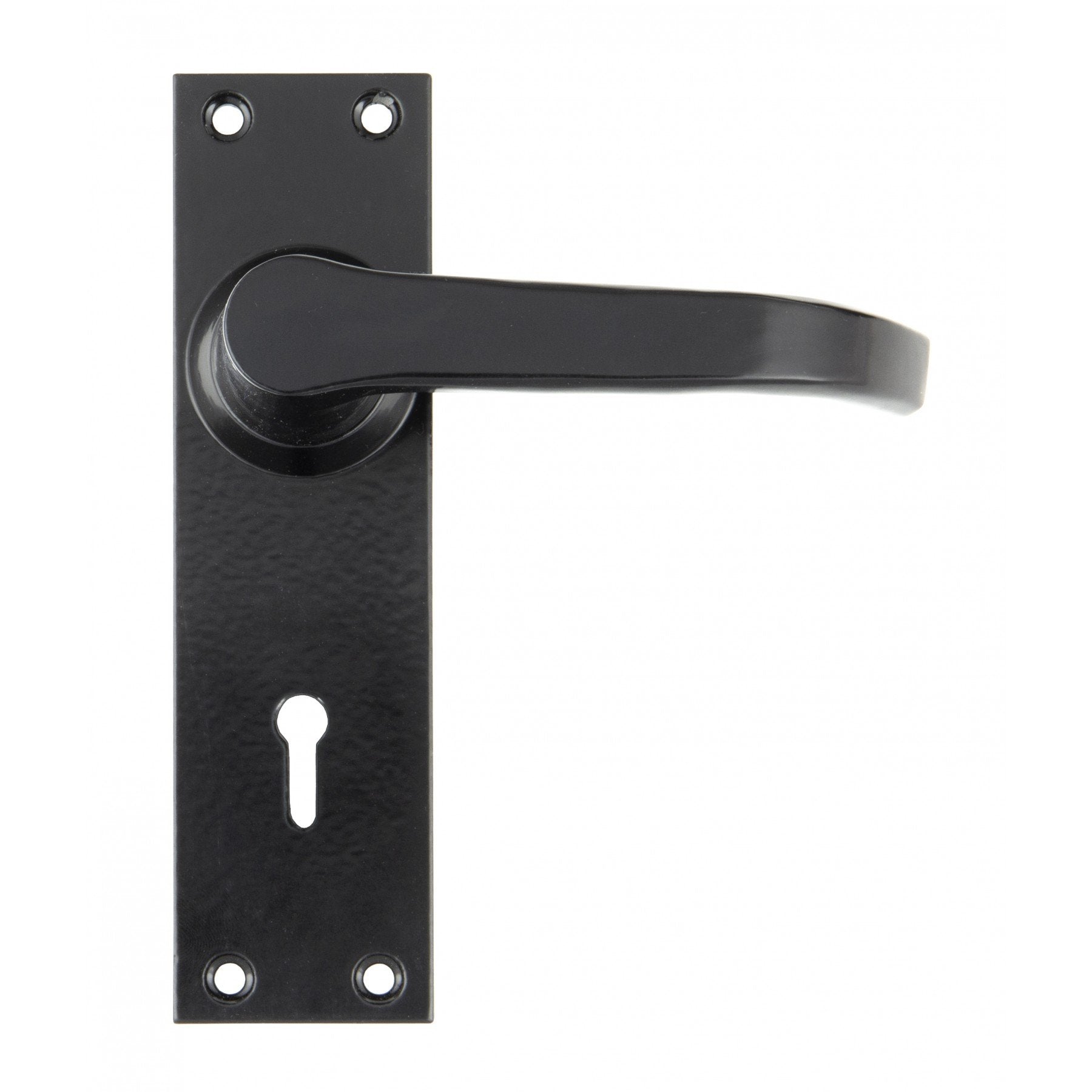 From the Anvil Black Deluxe Lever Lock Set