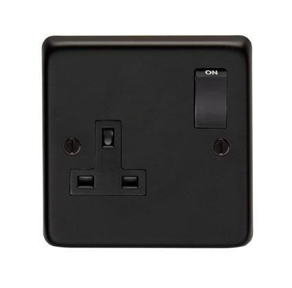 From The Anvil MB Single 13 Amp Switched Socket - No.42 Interiors
