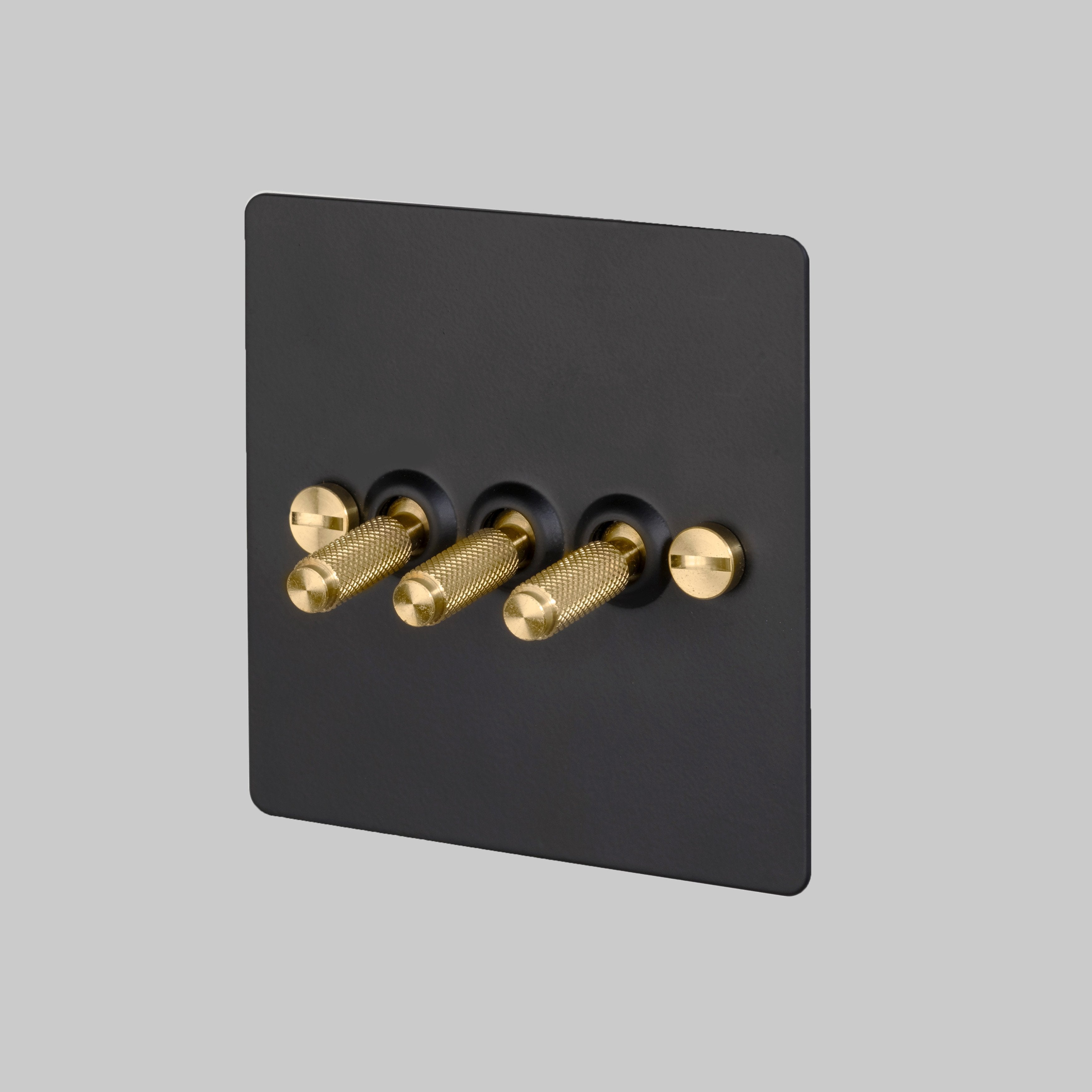 Buster and Punch 3G TOGGLE SWITCH / BLACK / BRASS