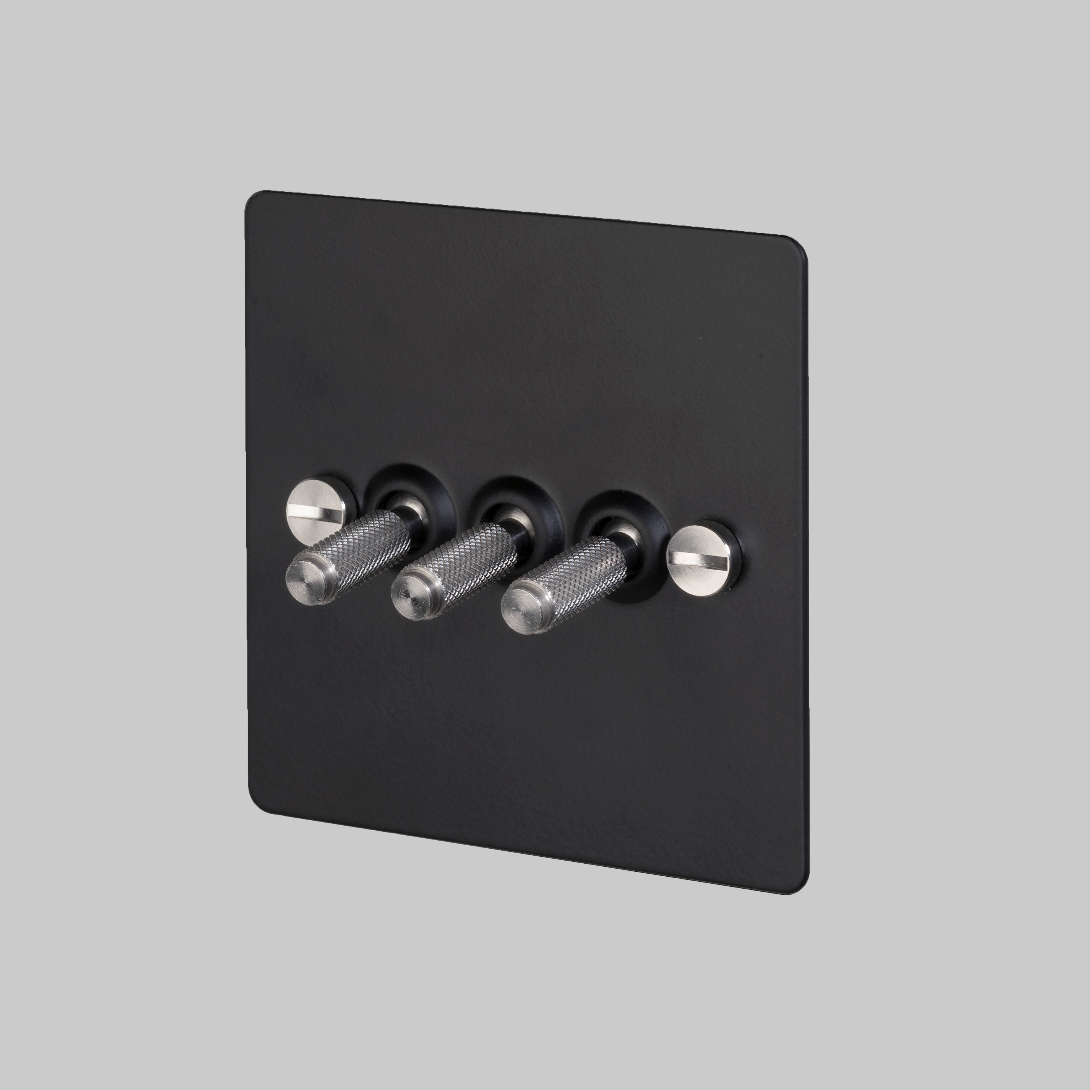Buster and Punch 3G TOGGLE SWITCH / BLACK / STEEL - No.42 Interiors