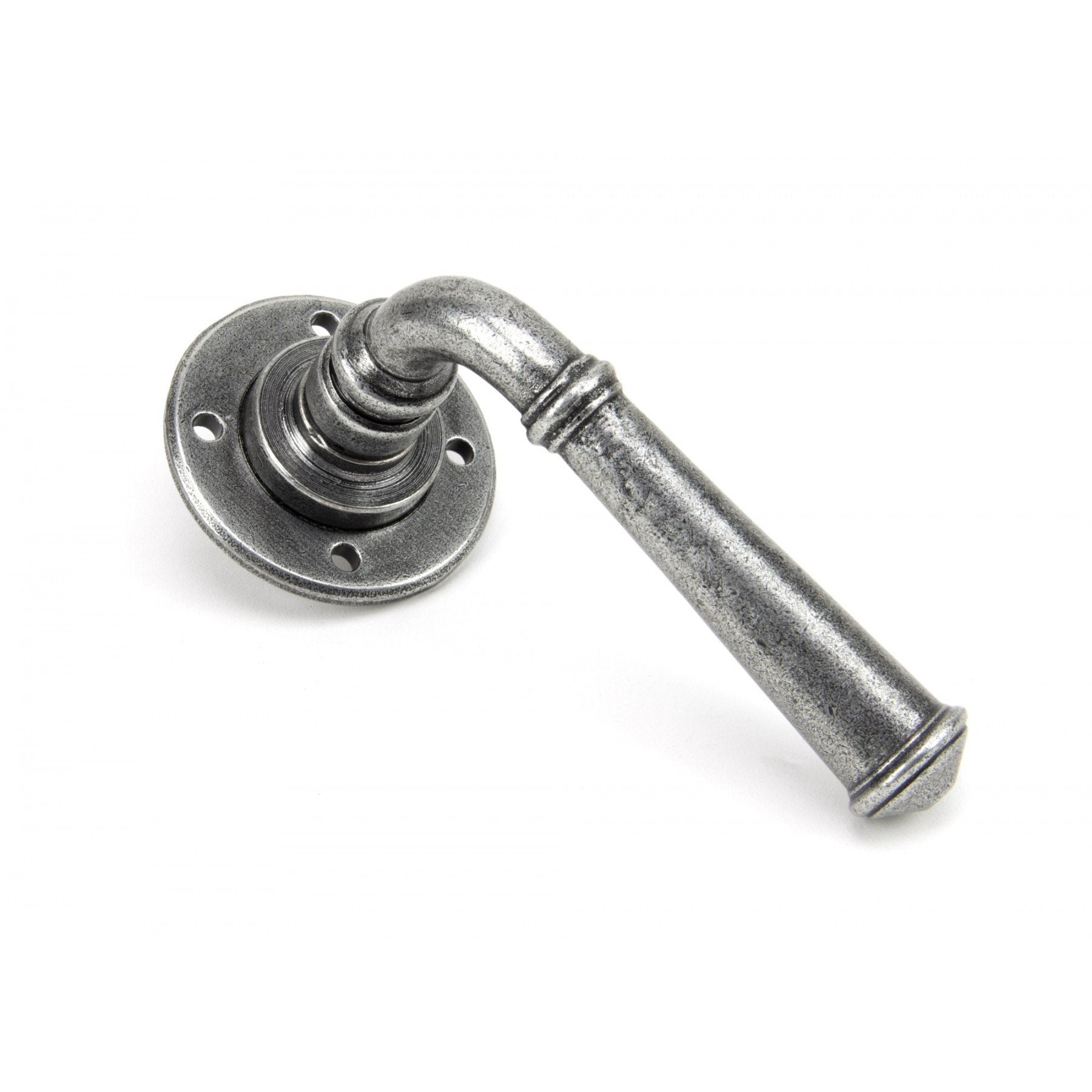 From the Anvil Pewter Regency Lever on Rose