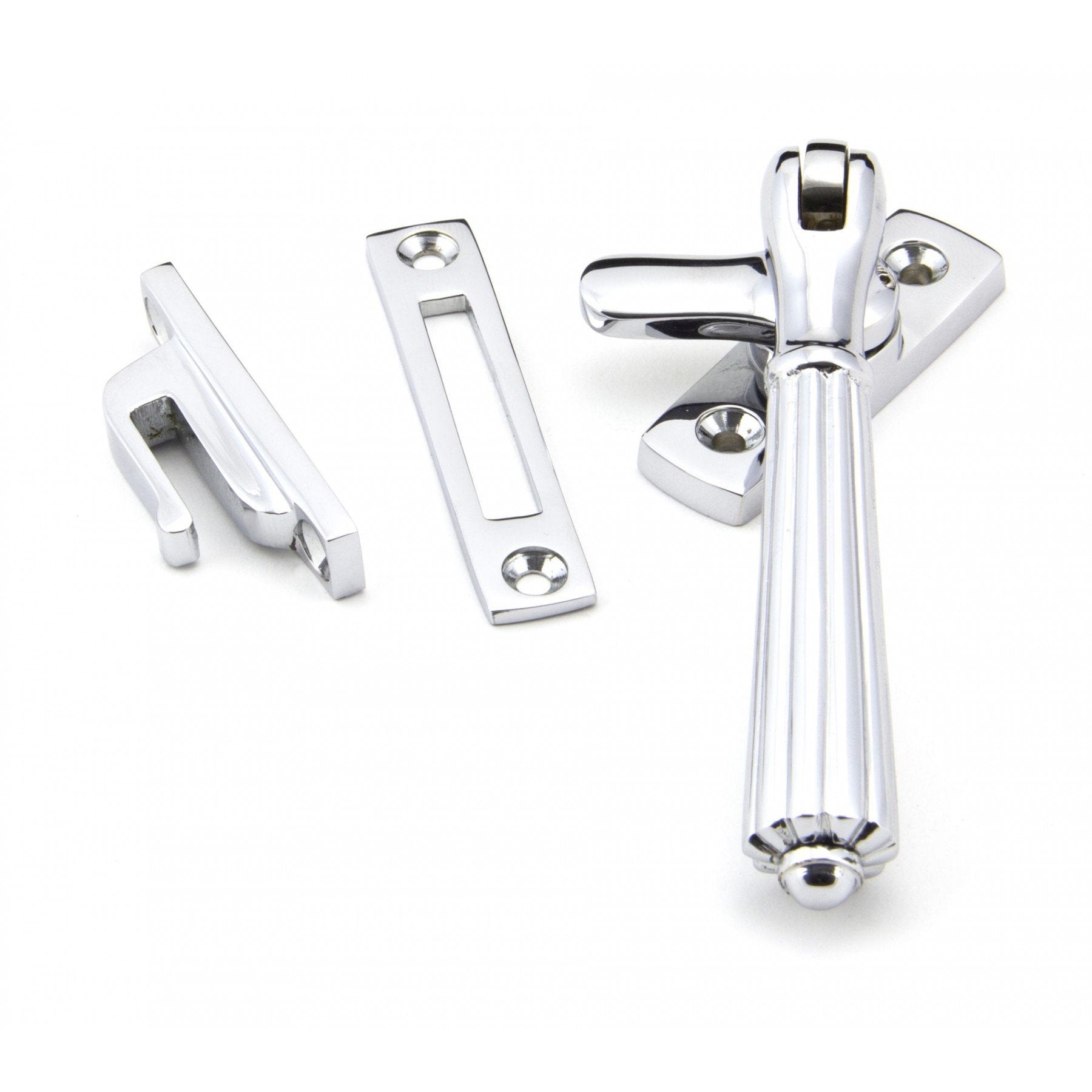 From the Anvil Polished Chrome Locking Hinton Fastener