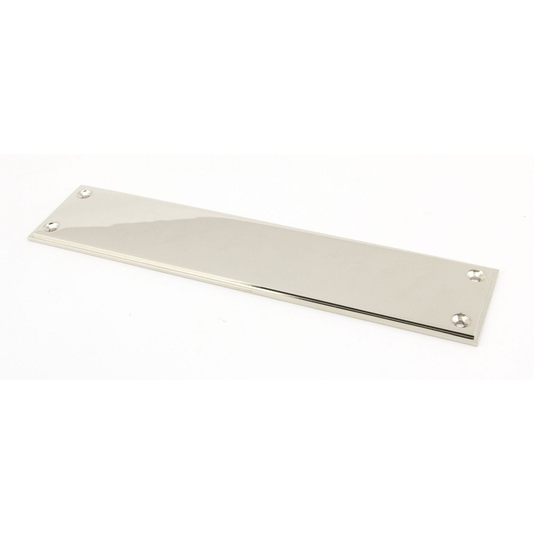 From the Anvil Polished Nickel 300mm Art Deco Fingerplate