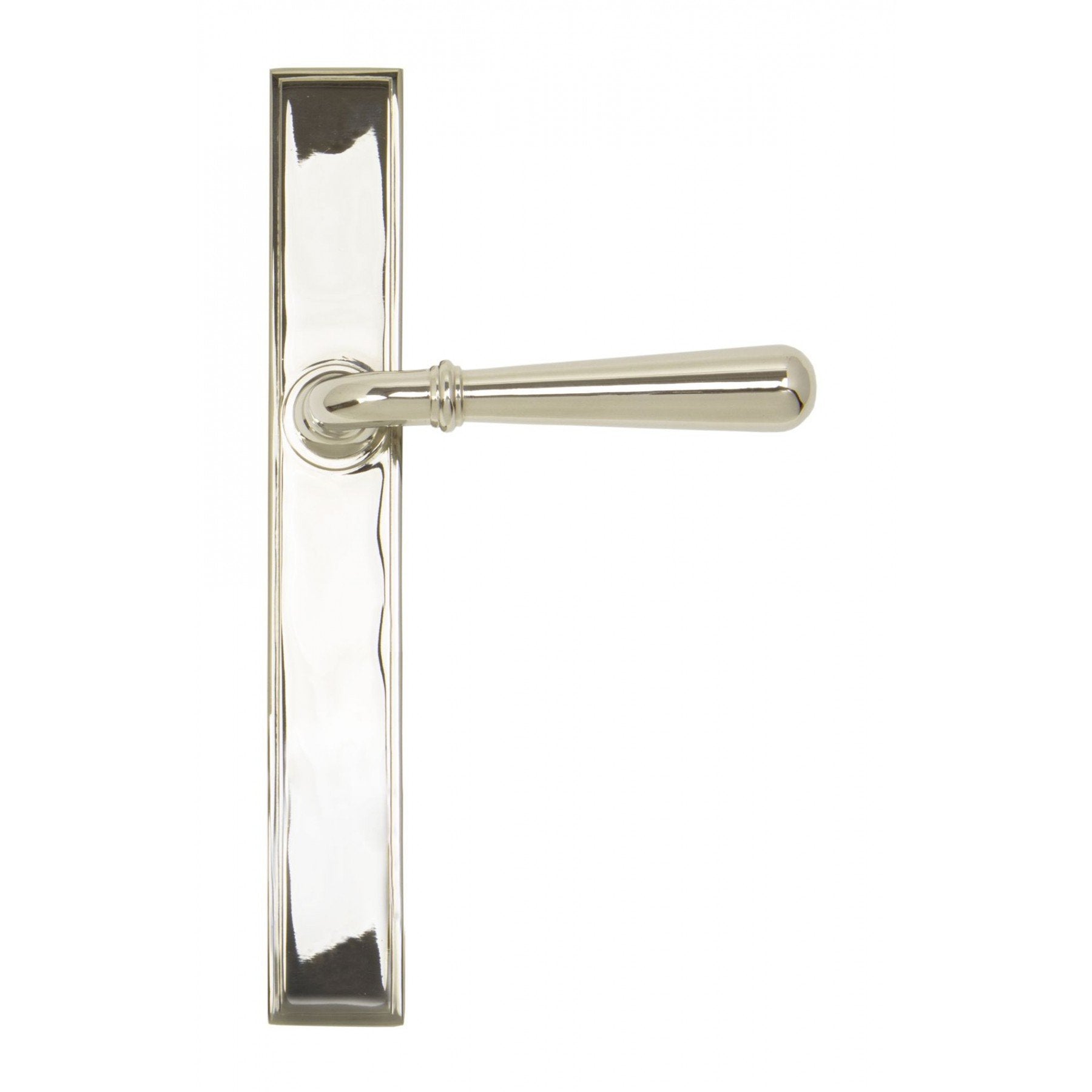From the Anvil Polished Nickel Newbury Slimline Lever Latch Set - No.42 Interiors