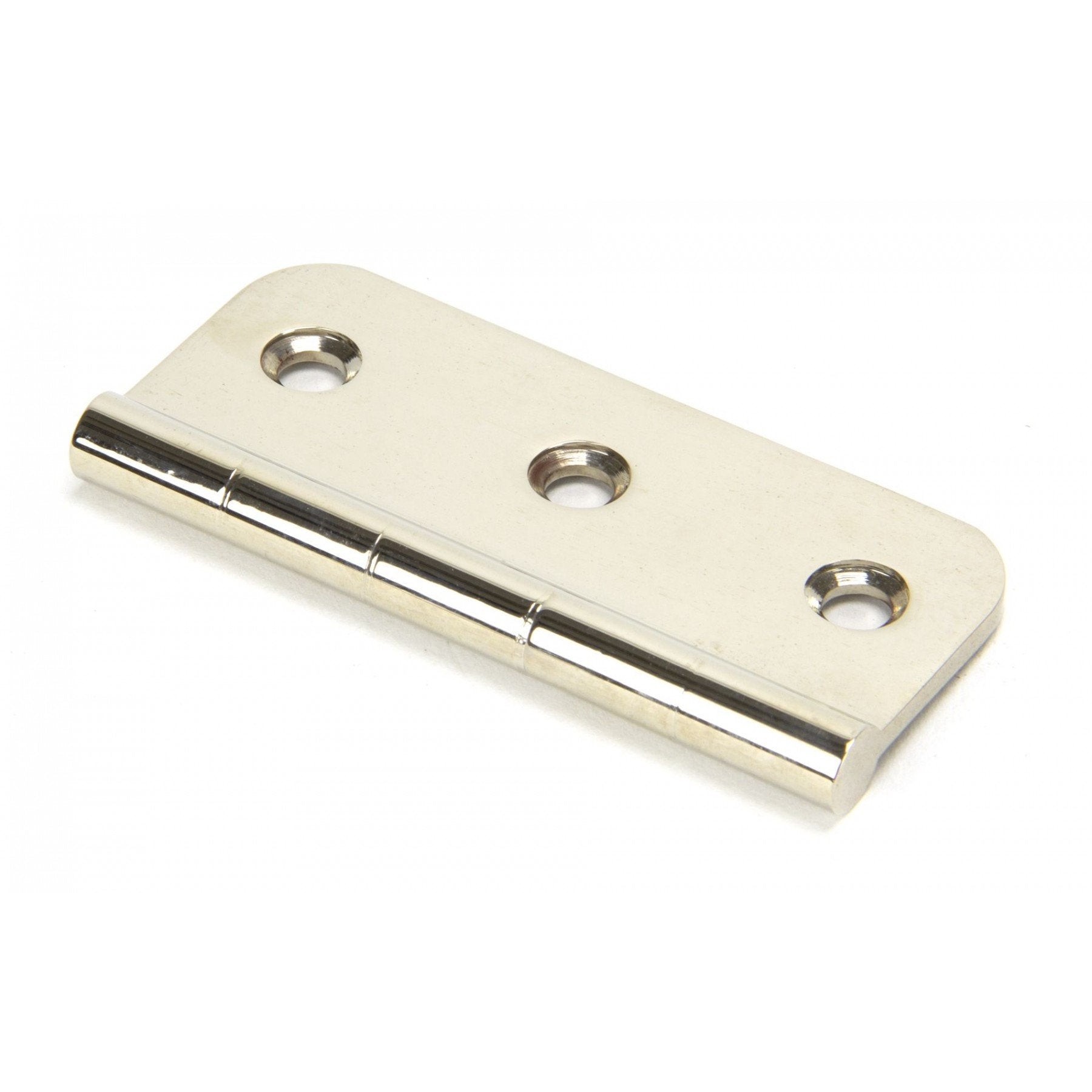 From the Anvil Polished Nickel 75mm Dummy Butt Hinge - No.42 Interiors