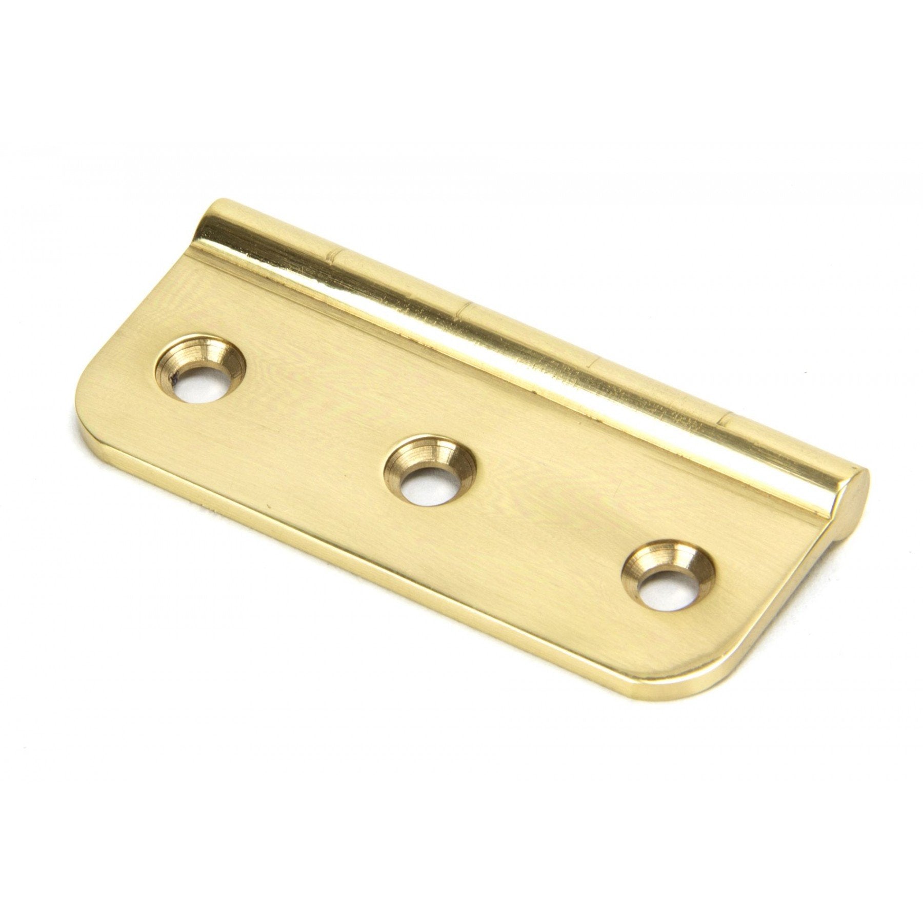 From the Anvil Polished Brass 75mm Dummy Butt Hinge - No.42 Interiors