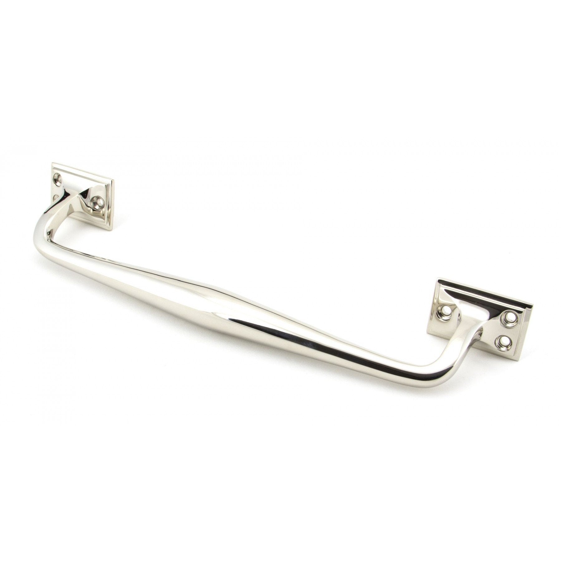 From the Anvil Polished Nickel 300mm Art Deco Pull Handle - No.42 Interiors
