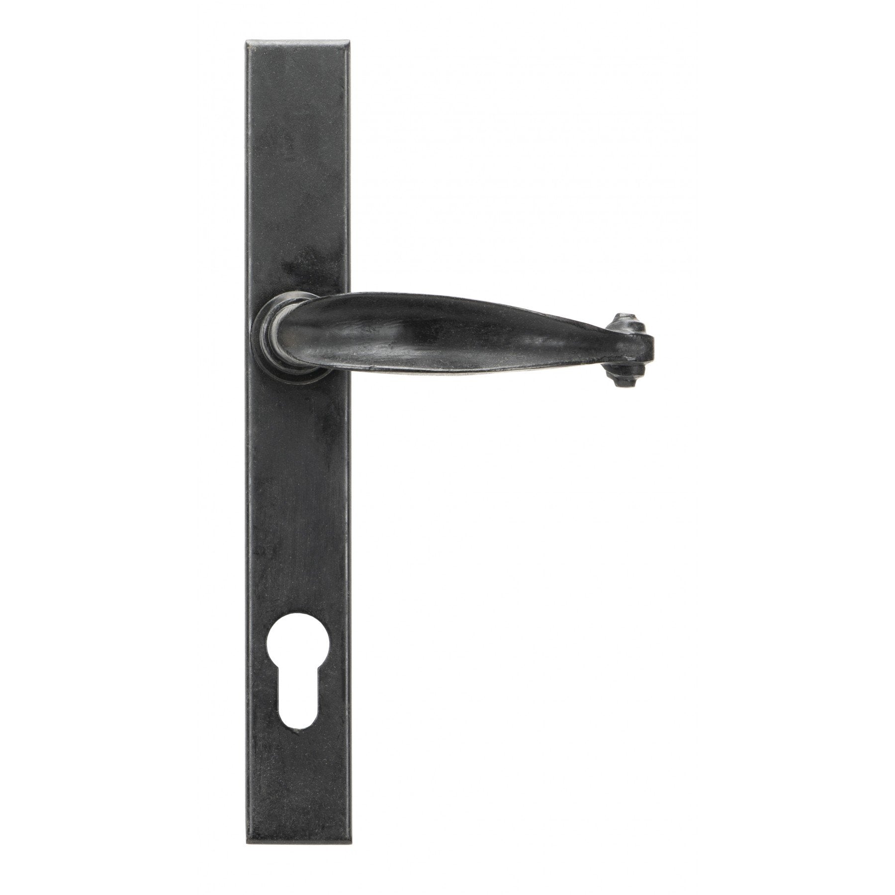 From The Anvil External Beeswax Cottage Slimline Lever Espag. Lock Set - No.42 Interiors