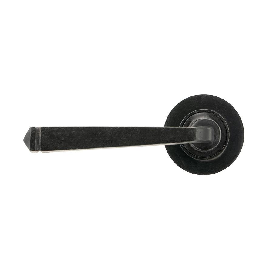 From the Anvil External Beeswax Avon Round Lever on Rose Set (Plain)