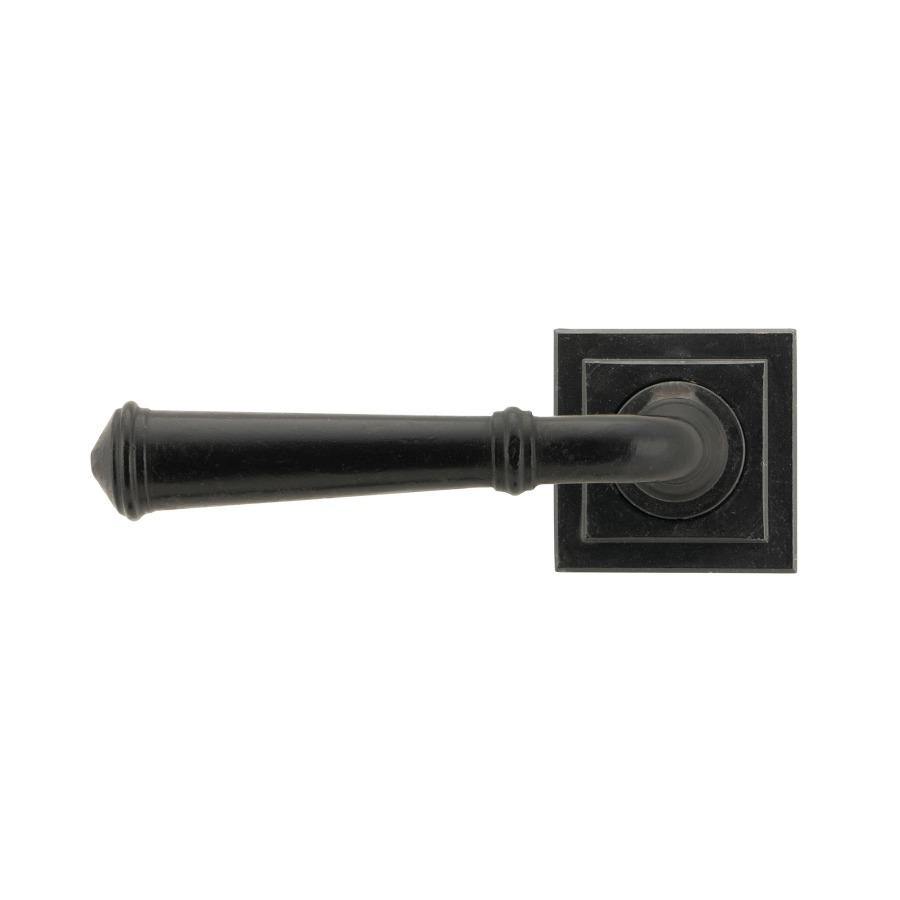 From the Anvil External Beeswax Regency Lever on Rose Set (Square)