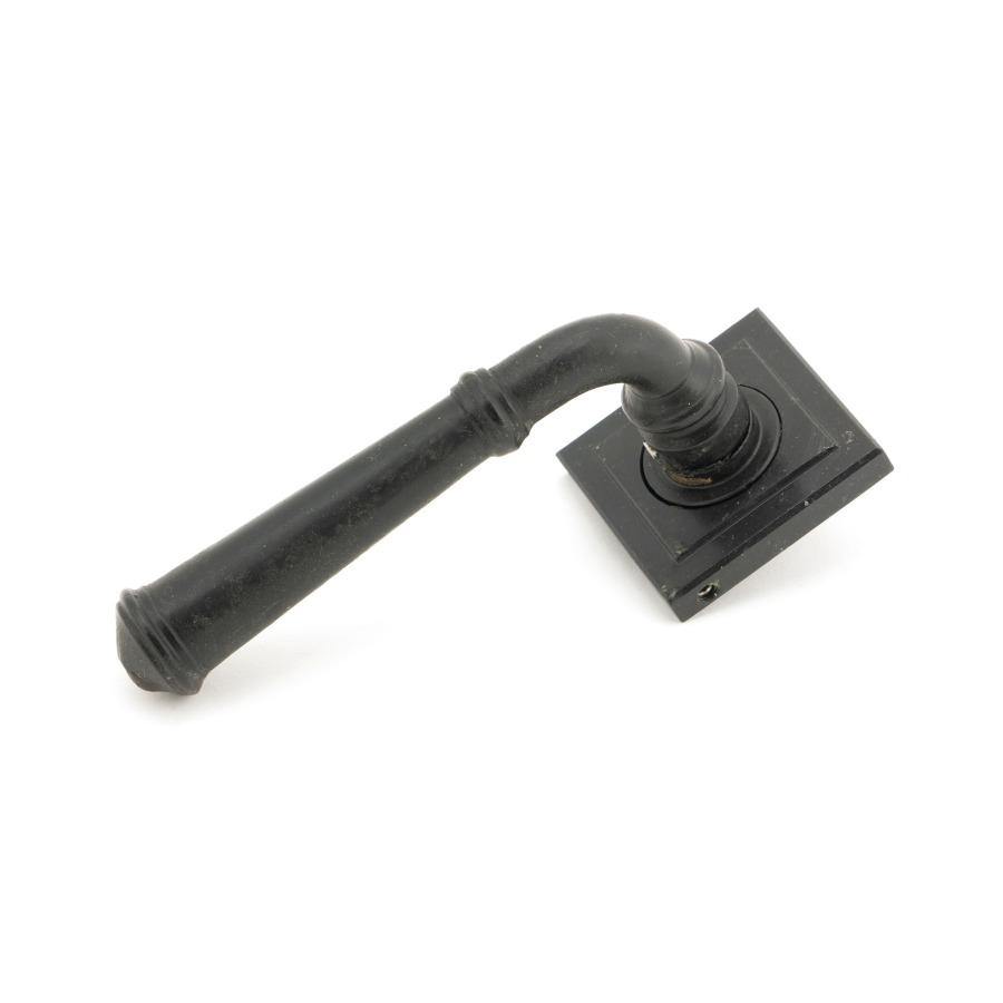 From the Anvil External Beeswax Regency Lever on Rose Set (Square) - No.42 Interiors