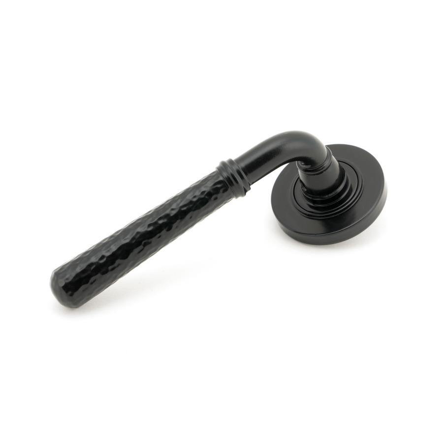 From the Anvil Black Hammered Newbury Lever on Rose Set (Plain)