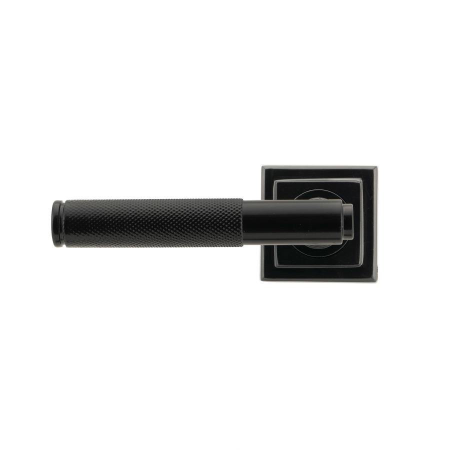 From the Anvil Black Brompton Lever on Rose Set (Square)