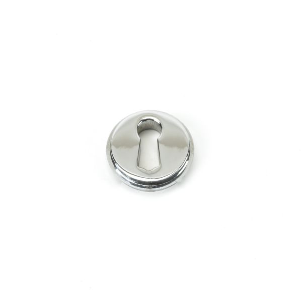 From the Anvil Polished Chrome Round Escutcheon (Plain)