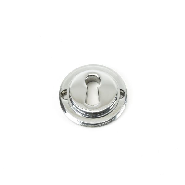 From the Anvil Polished Chrome Round Escutcheon (Plain)