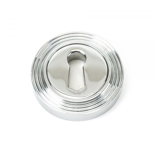 From the Anvil Polished Chrome Round Escutcheon (Beehive)