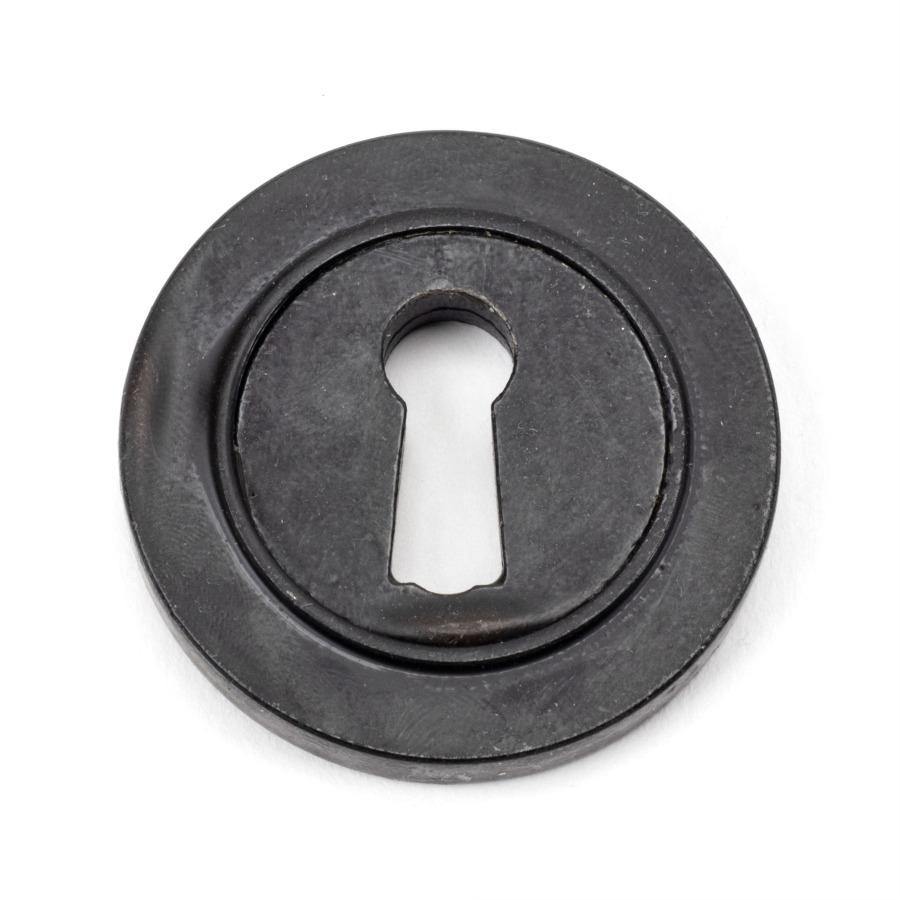 From the Anvil External Beeswax Round Escutcheon (Plain)