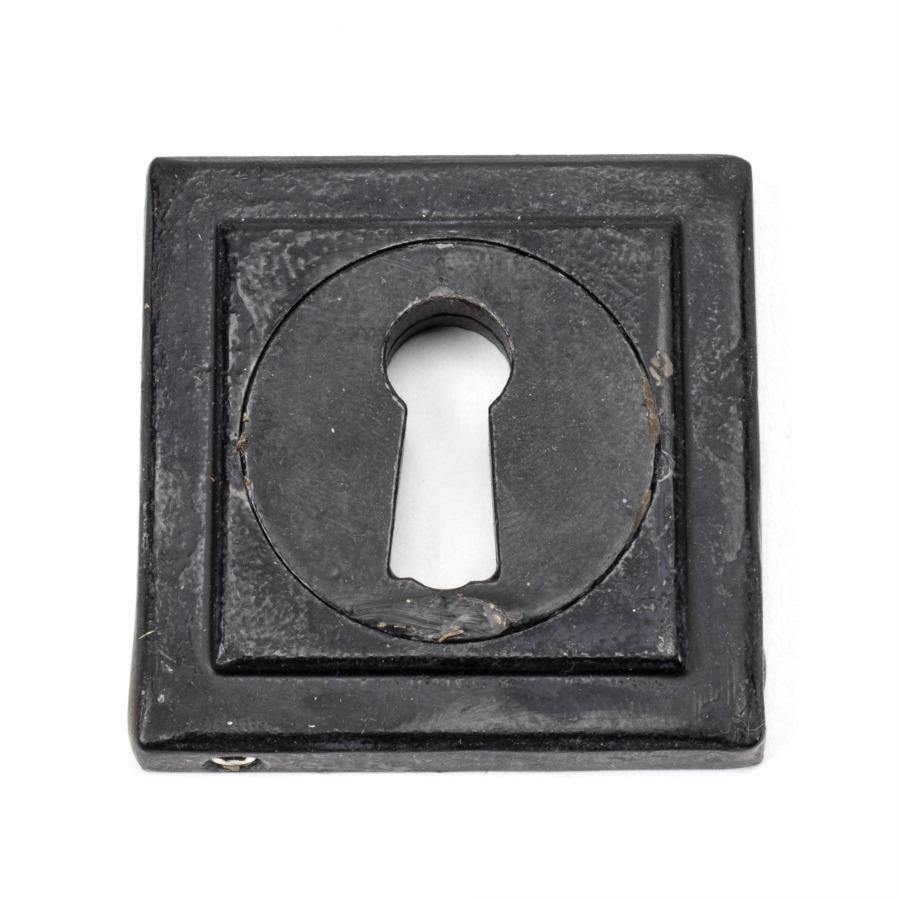 From the Anvil External Beeswax Round Escutcheon (Square) - No.42 Interiors